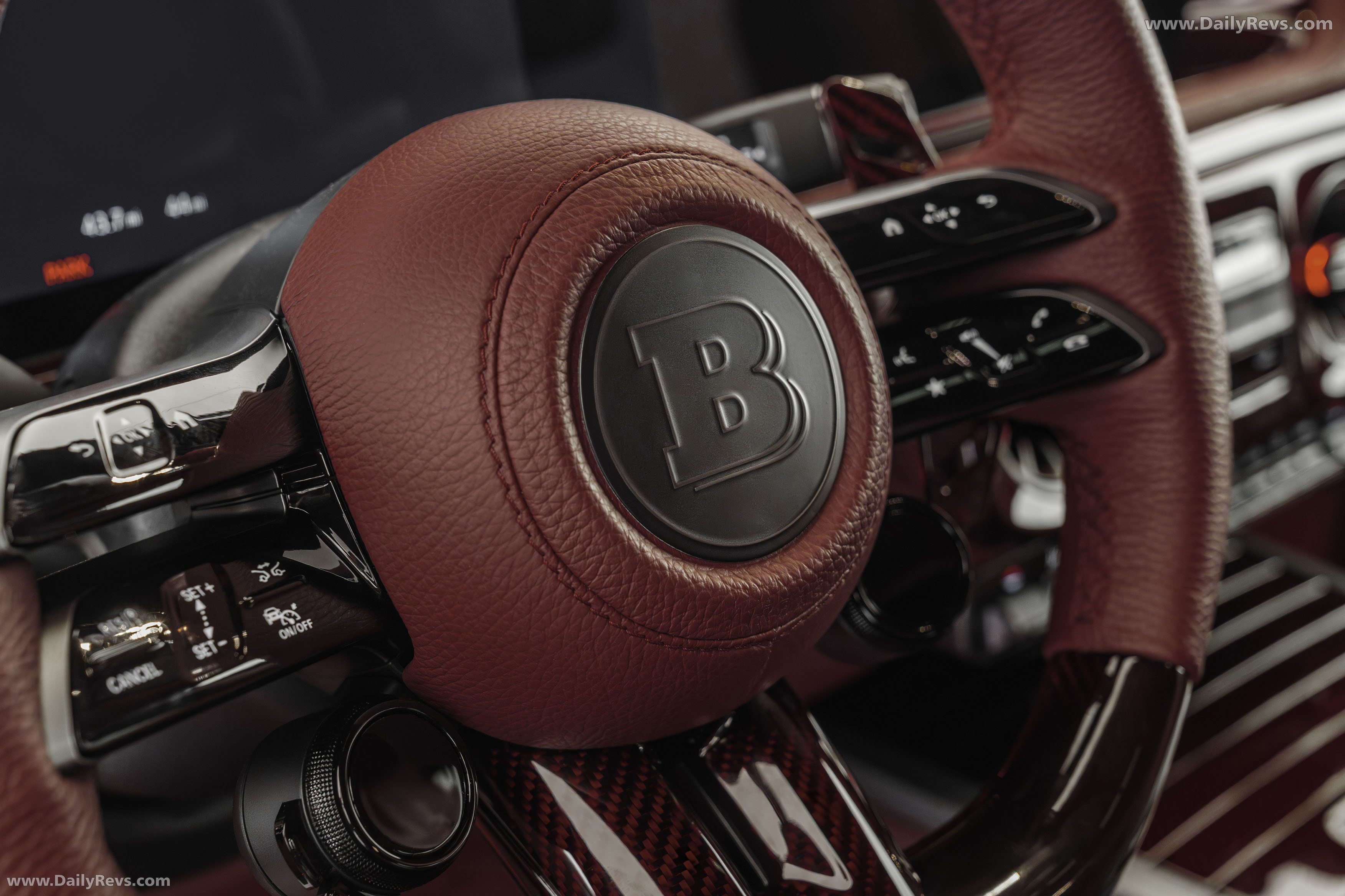 2026 Brabus 800 Deep Red Interior