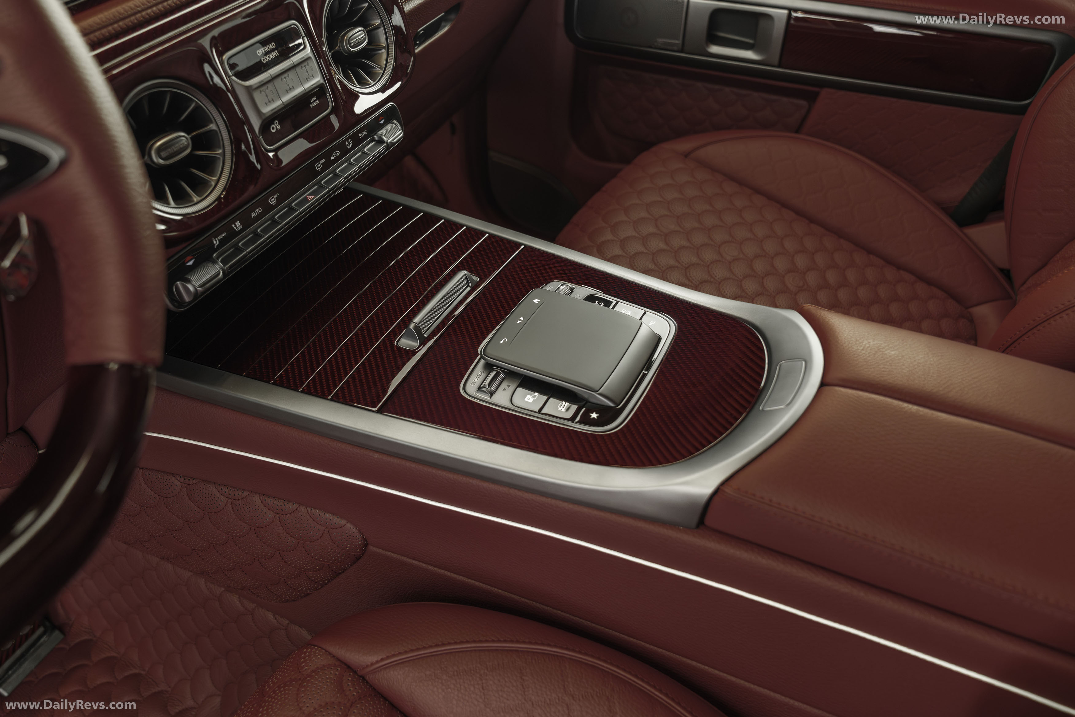 2026 Brabus 800 Deep Red Interior