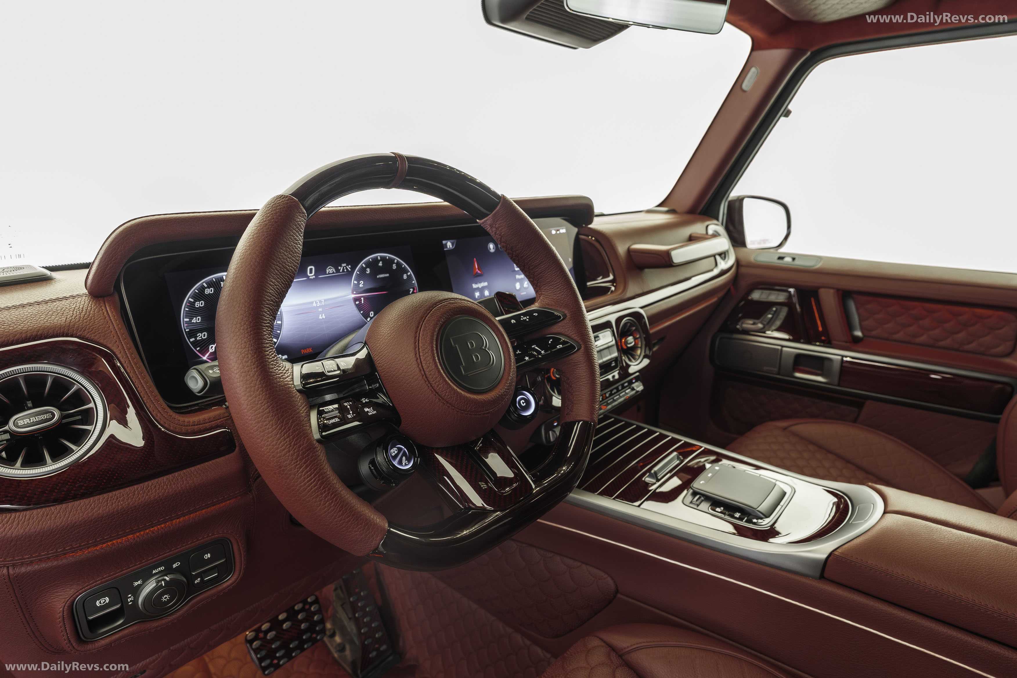 2026 Brabus 800 Deep Red Interior