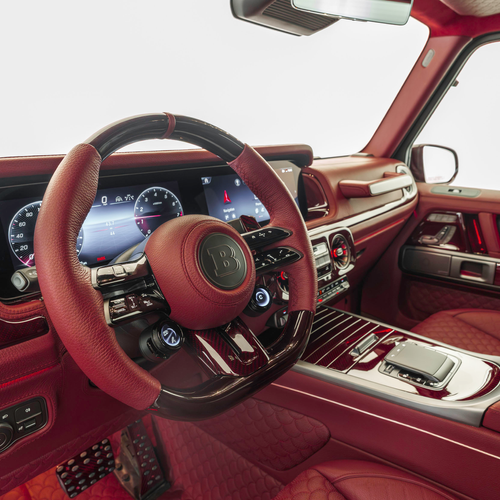 2026 Brabus 800 Deep Red Interior