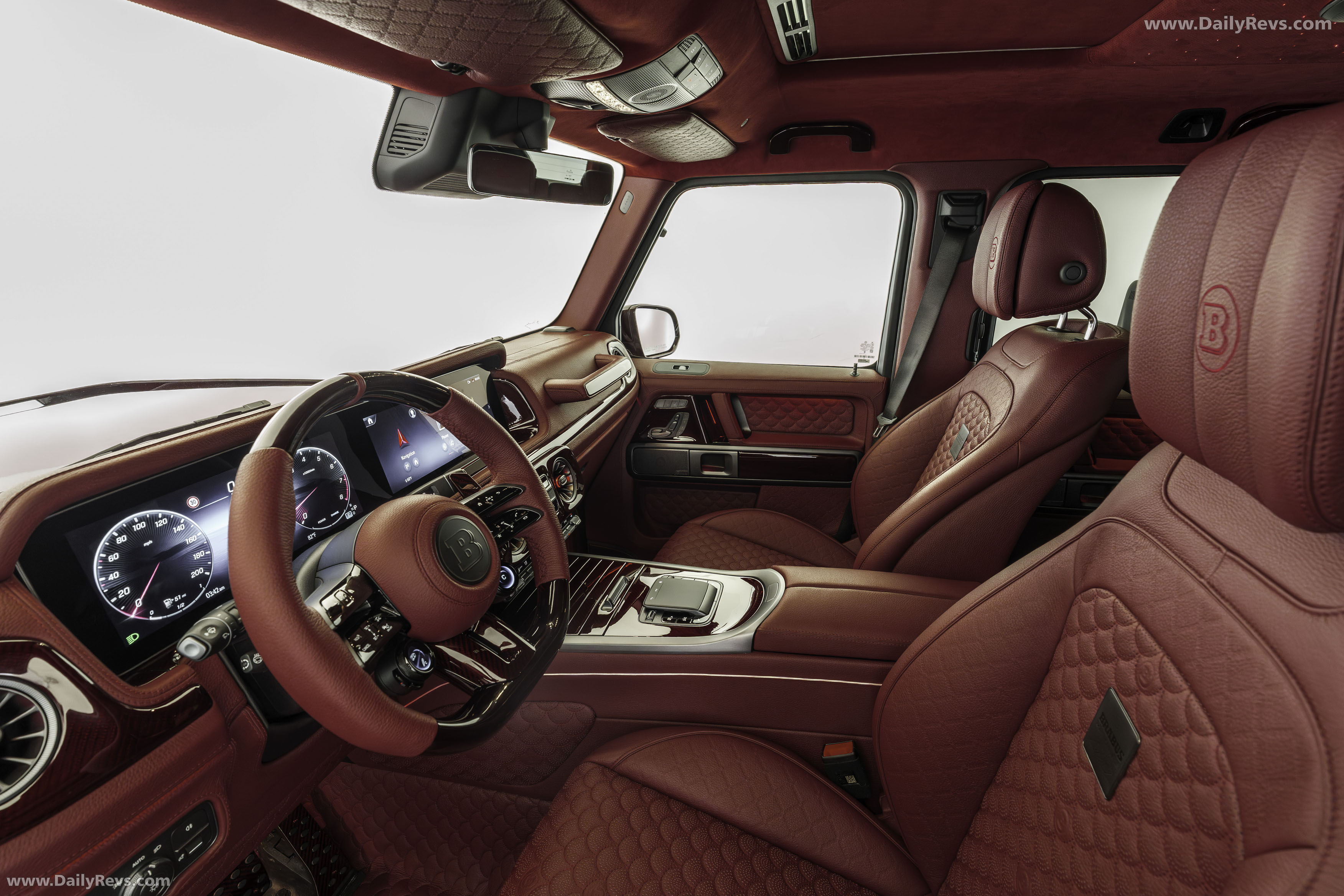 2026 Brabus 800 Deep Red Interior