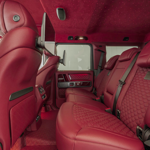 2026 Brabus 800 Deep Red Interior
