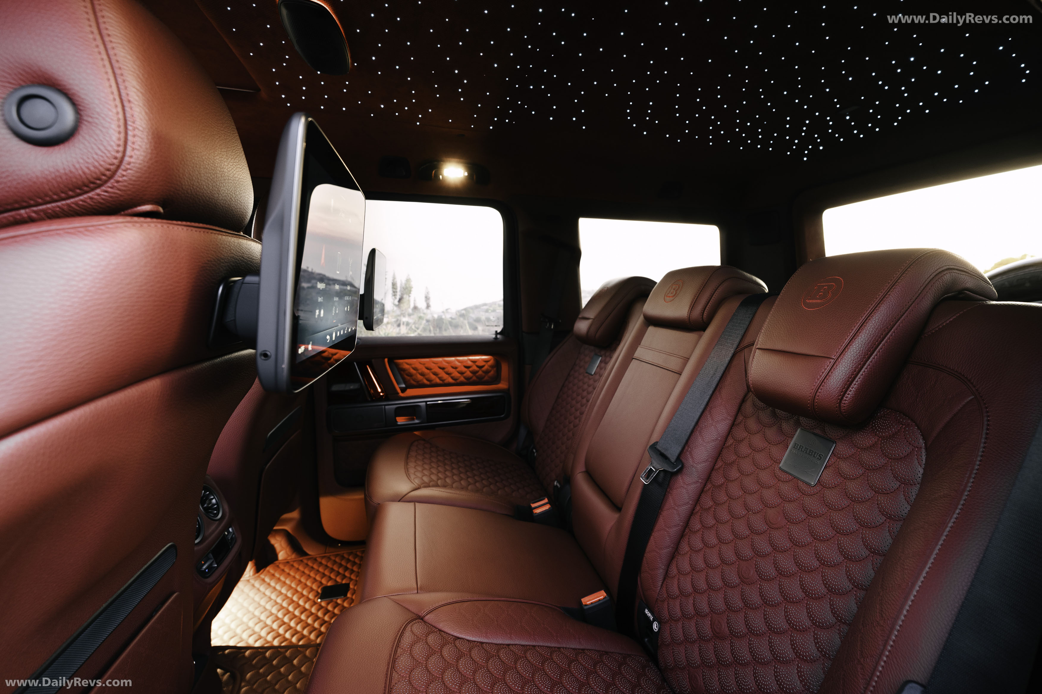 2026 Brabus 800 Deep Red Interior