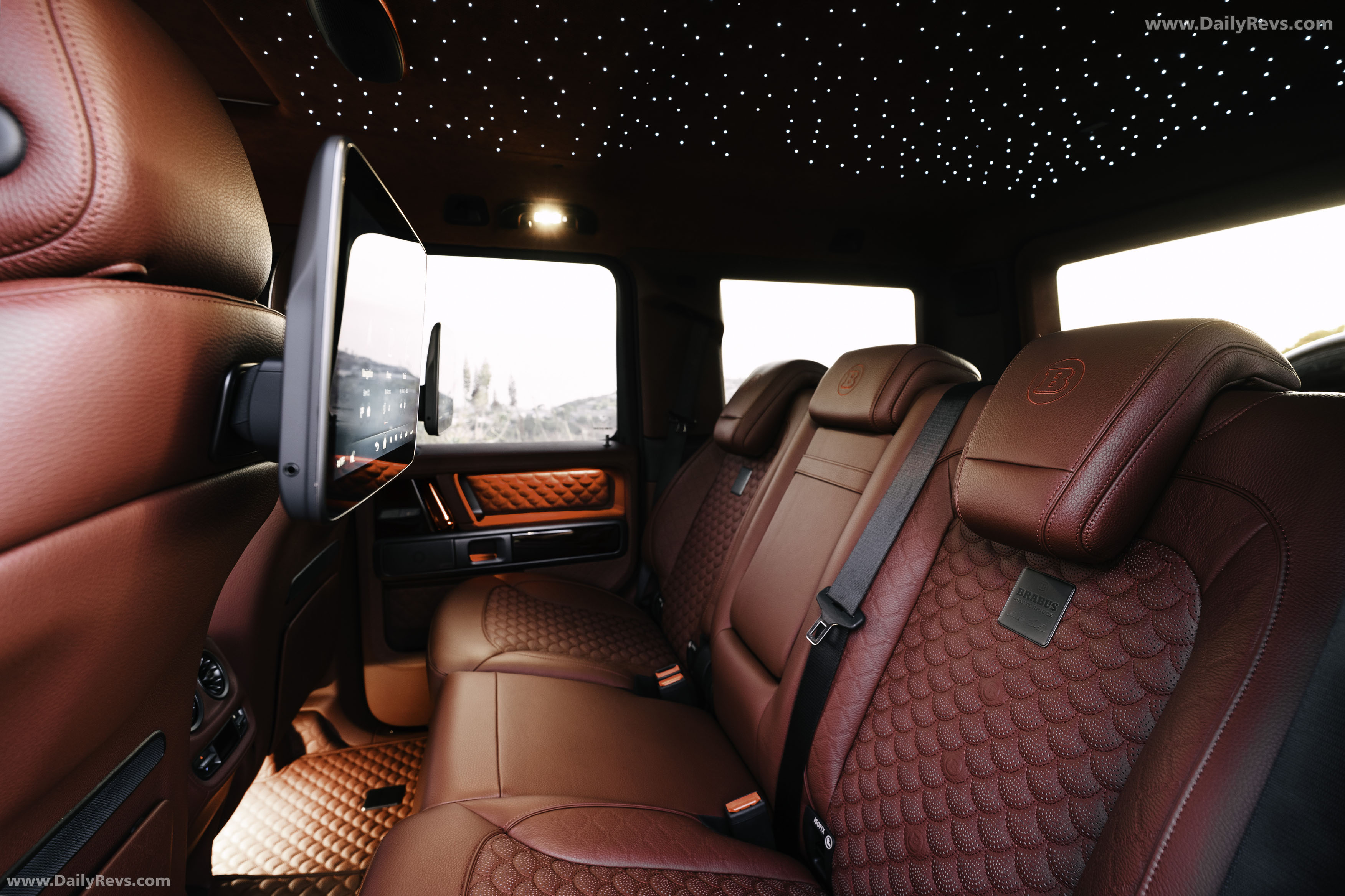 2026 Brabus 800 Deep Red Interior