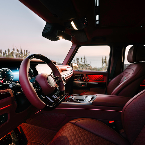 2026 Brabus 800 Deep Red Interior