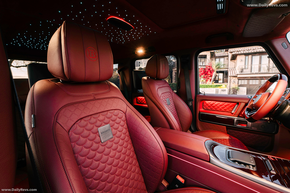 2026 Brabus 800 Deep Red Interior
