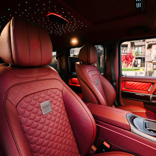2026 Brabus 800 Deep Red Interior