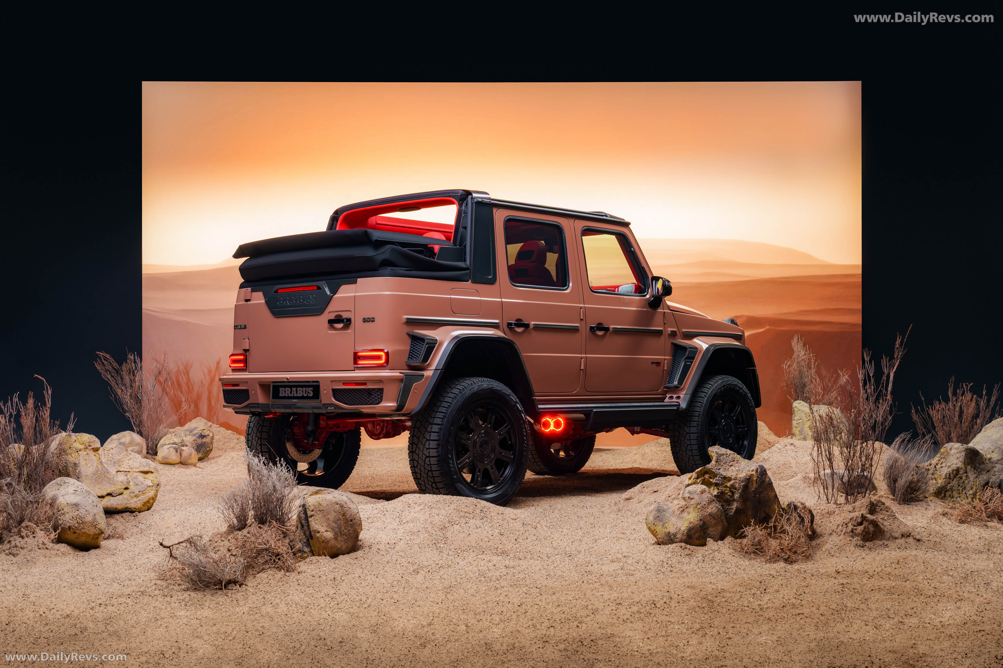 2026 Brabus XL 800 Cabrio Rear View
