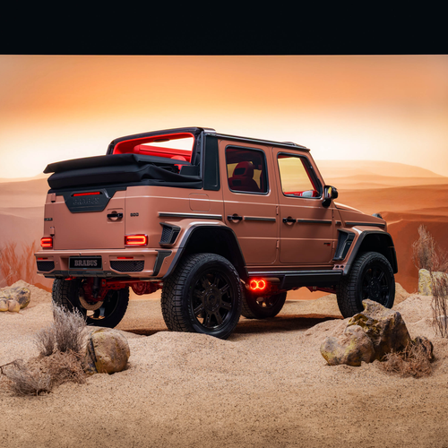 2026 Brabus XL 800 Cabrio Rear View