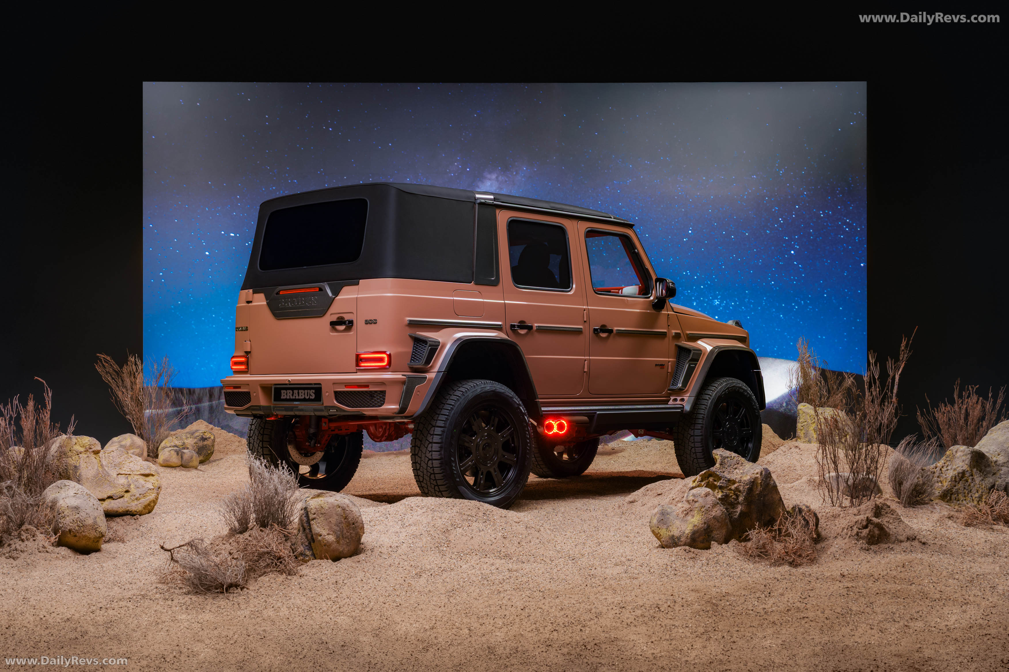 2026 Brabus XL 800 Cabrio Rear View