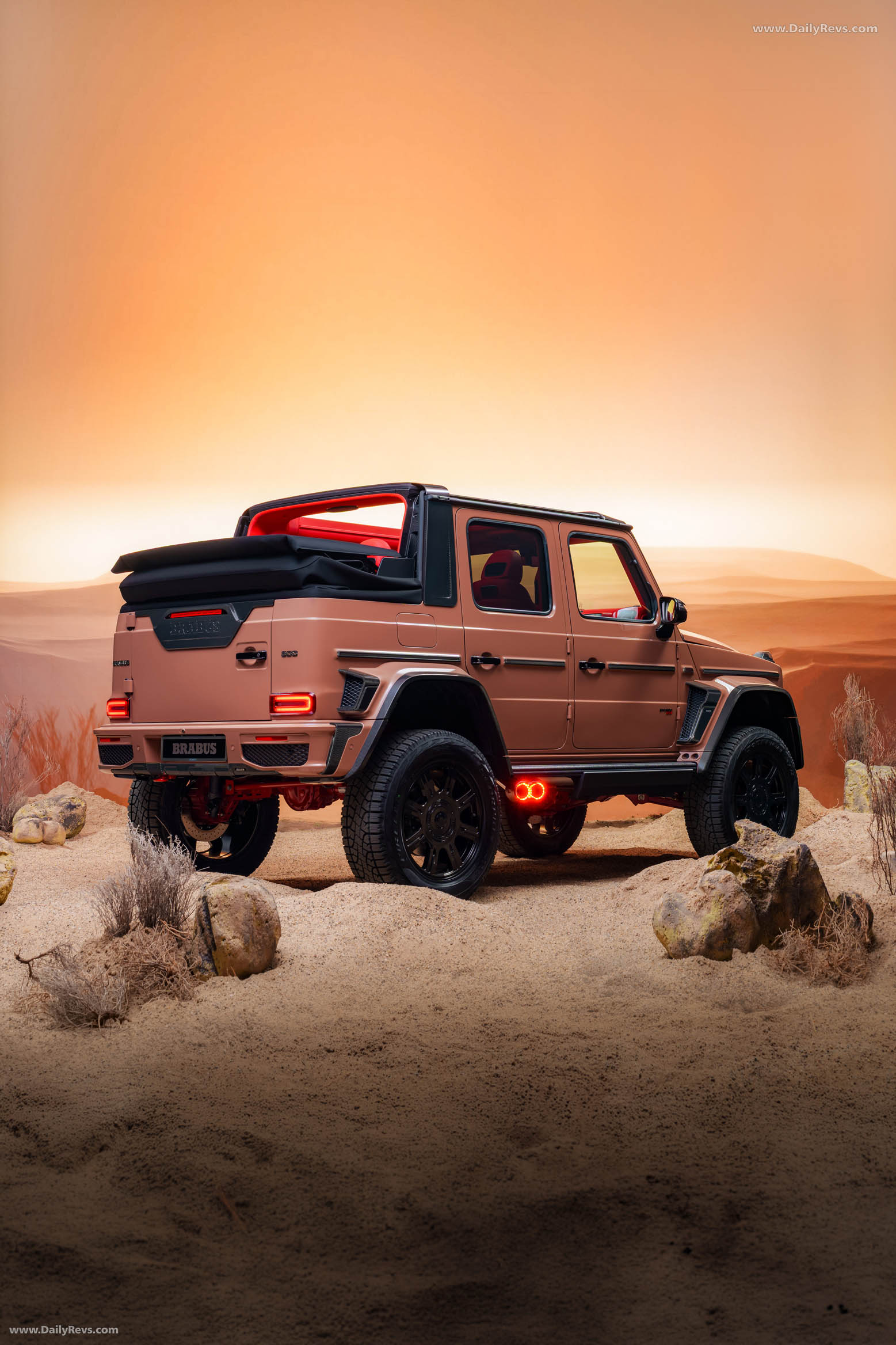 2026 Brabus XL 800 Cabrio Rear View