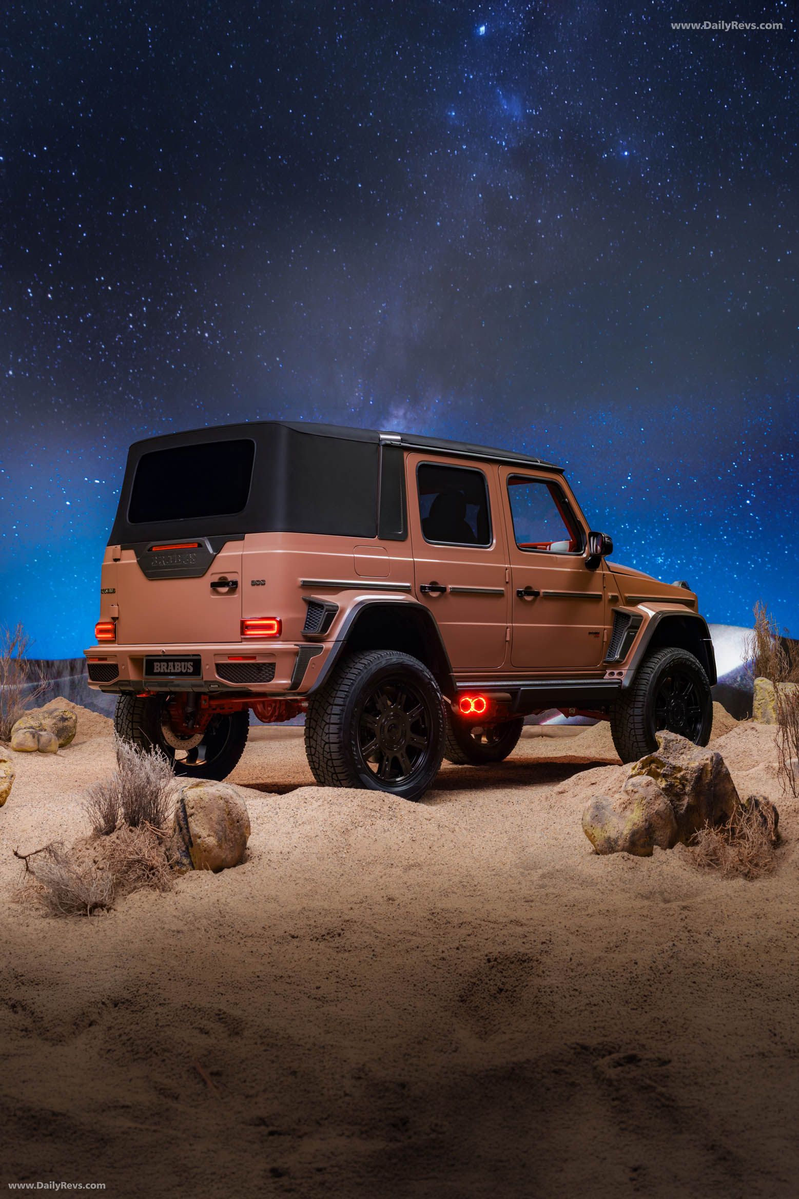 2026 Brabus XL 800 Cabrio Rear View