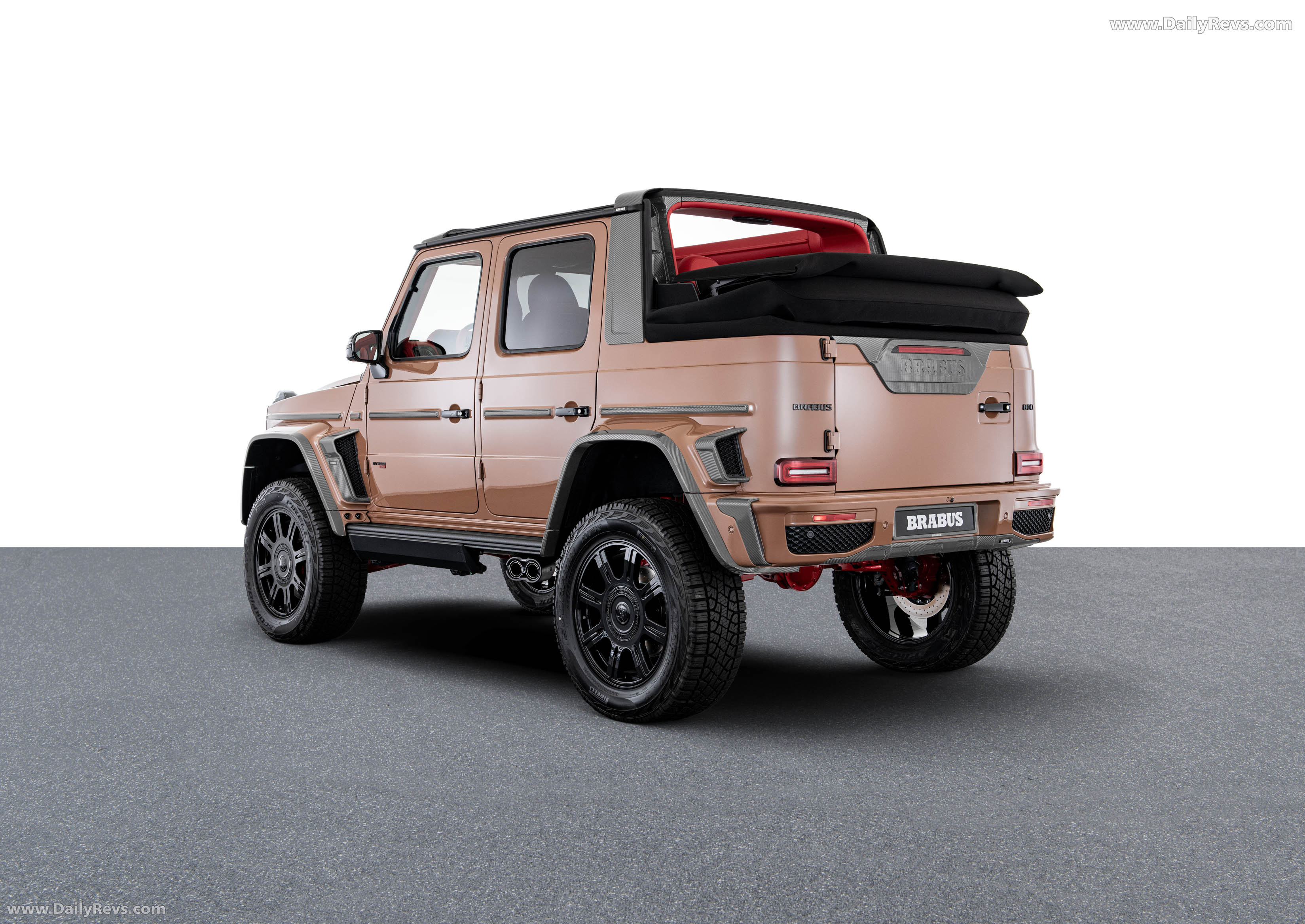 2026 Brabus XL 800 Cabrio Rear View