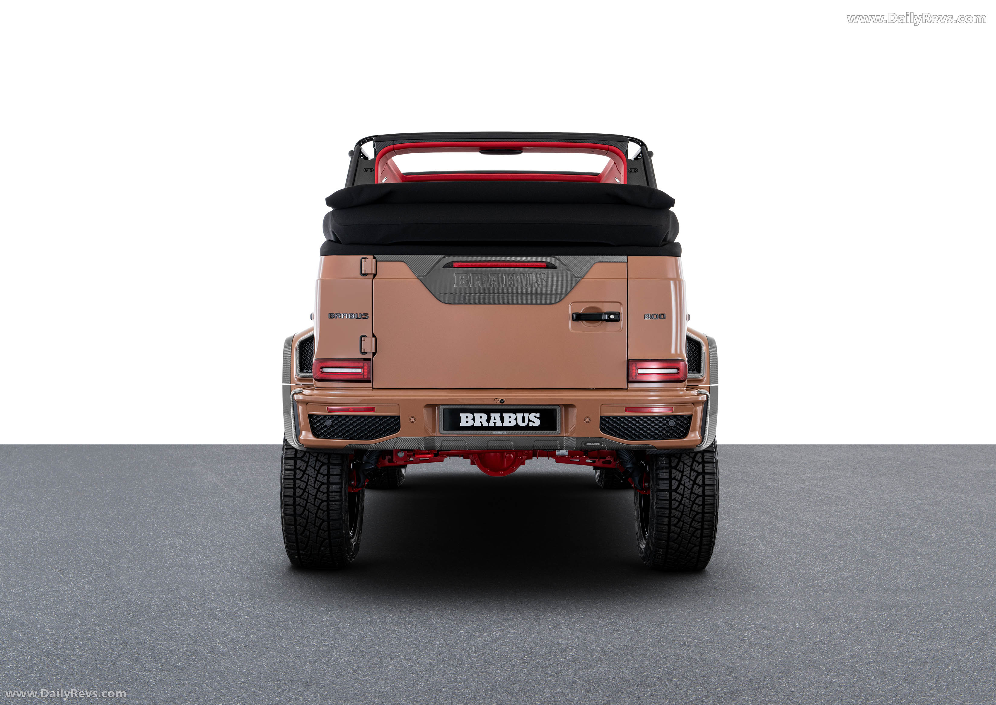 2026 Brabus XL 800 Cabrio Rear View