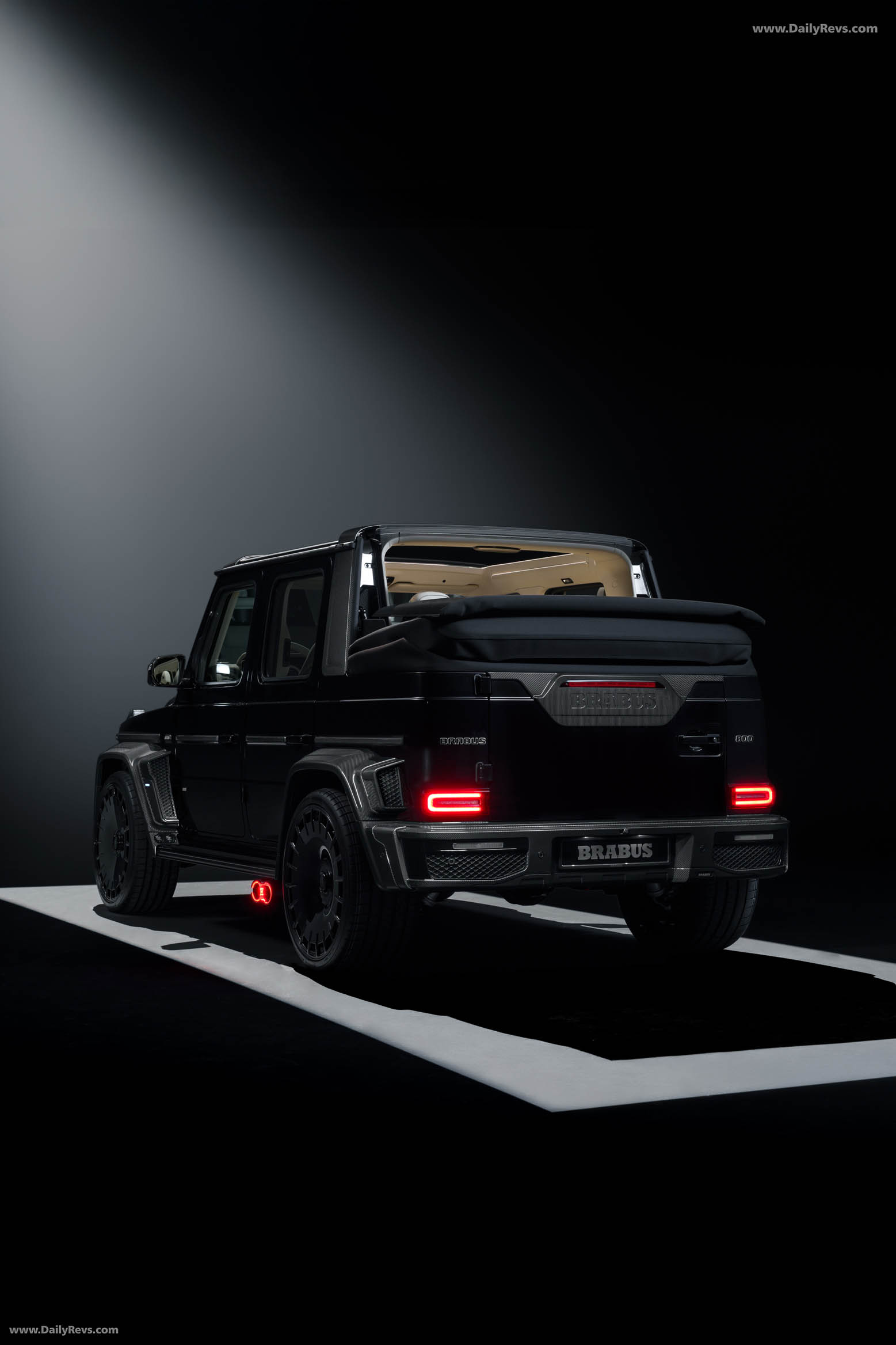 2026 Brabus 800 Cabrio Rear View