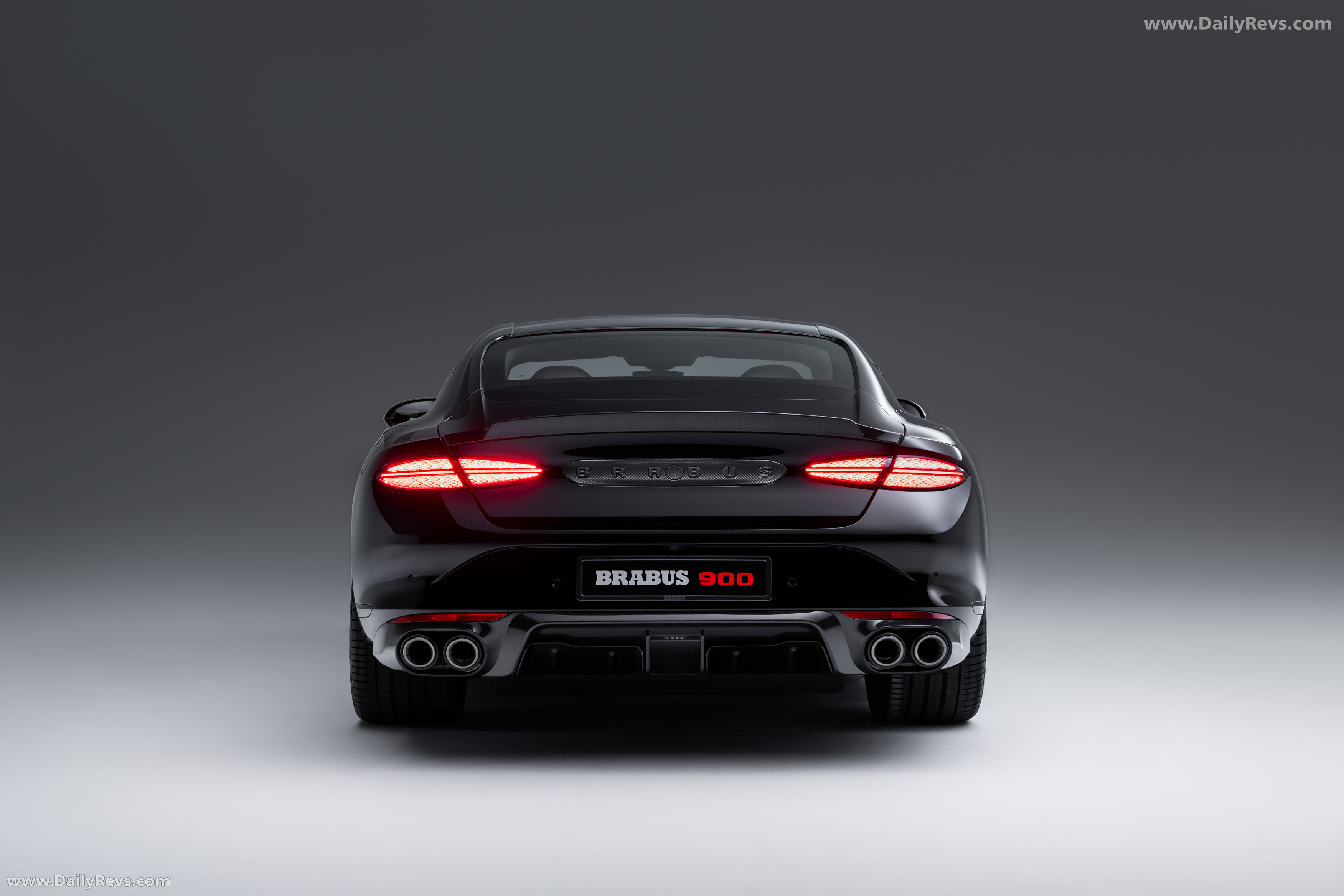 2026 Brabus 900 Superblack Continental GT Speed Rear View