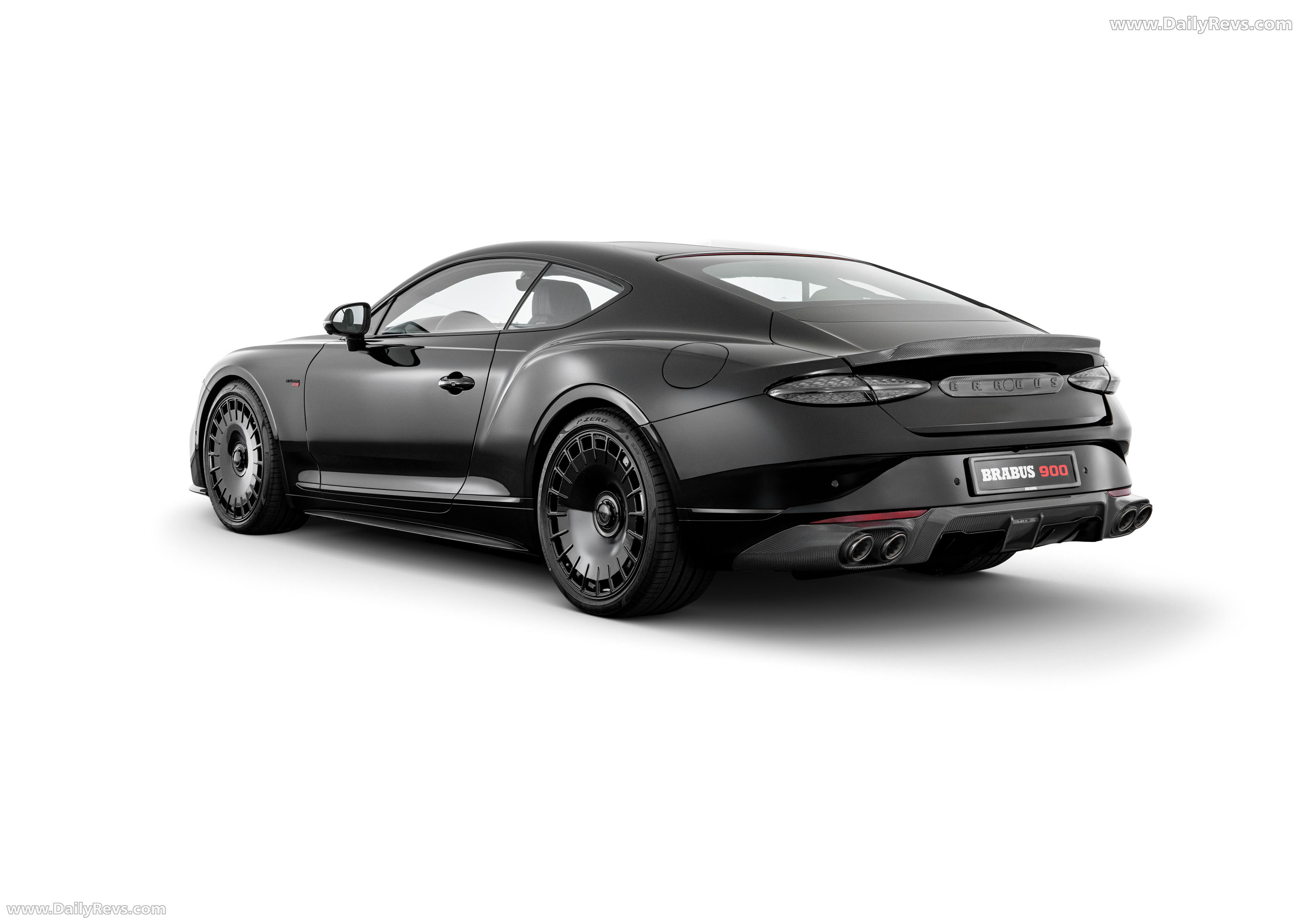 2026 Brabus 900 Superblack Continental GT Speed Rear View