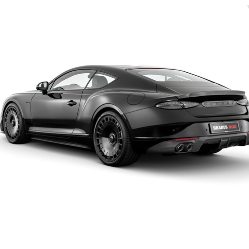 2026 Brabus 900 Superblack Continental GT Speed Rear View