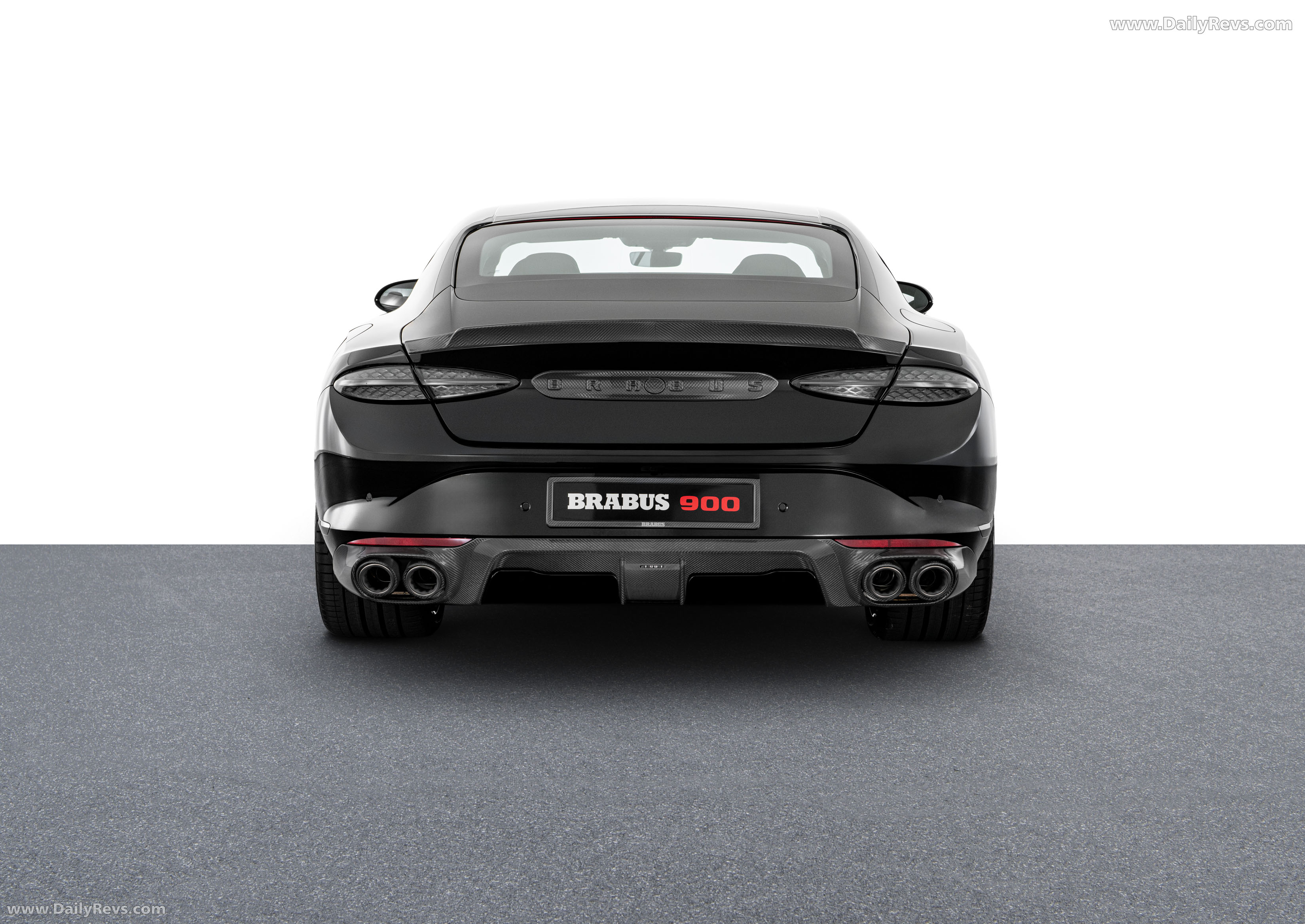 2026 Brabus 900 Superblack Continental GT Speed Rear View