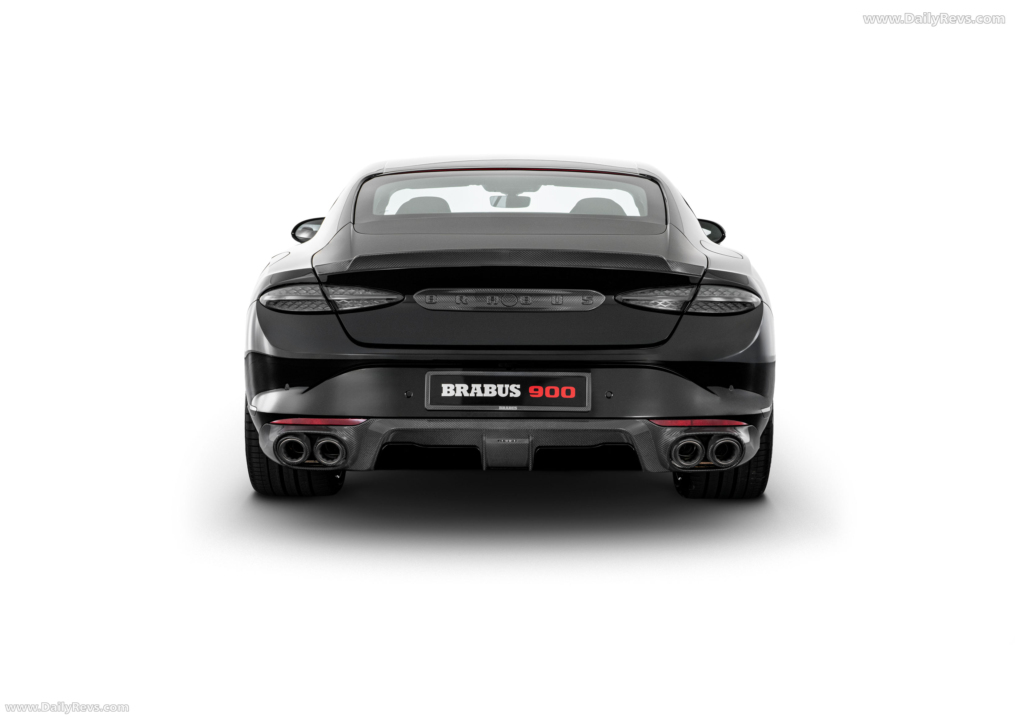 2026 Brabus 900 Superblack Continental GT Speed Rear View