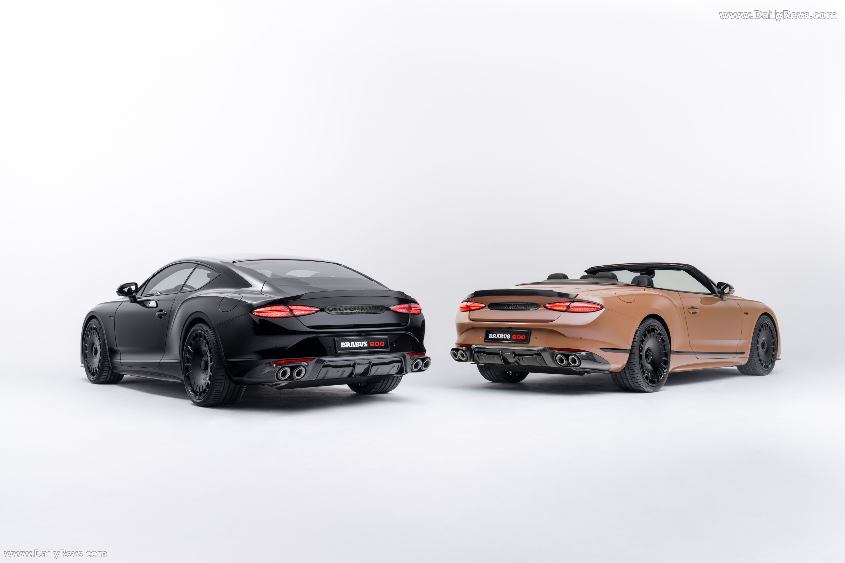 2026 Brabus 900 Superblack Continental GT Speed Rear View