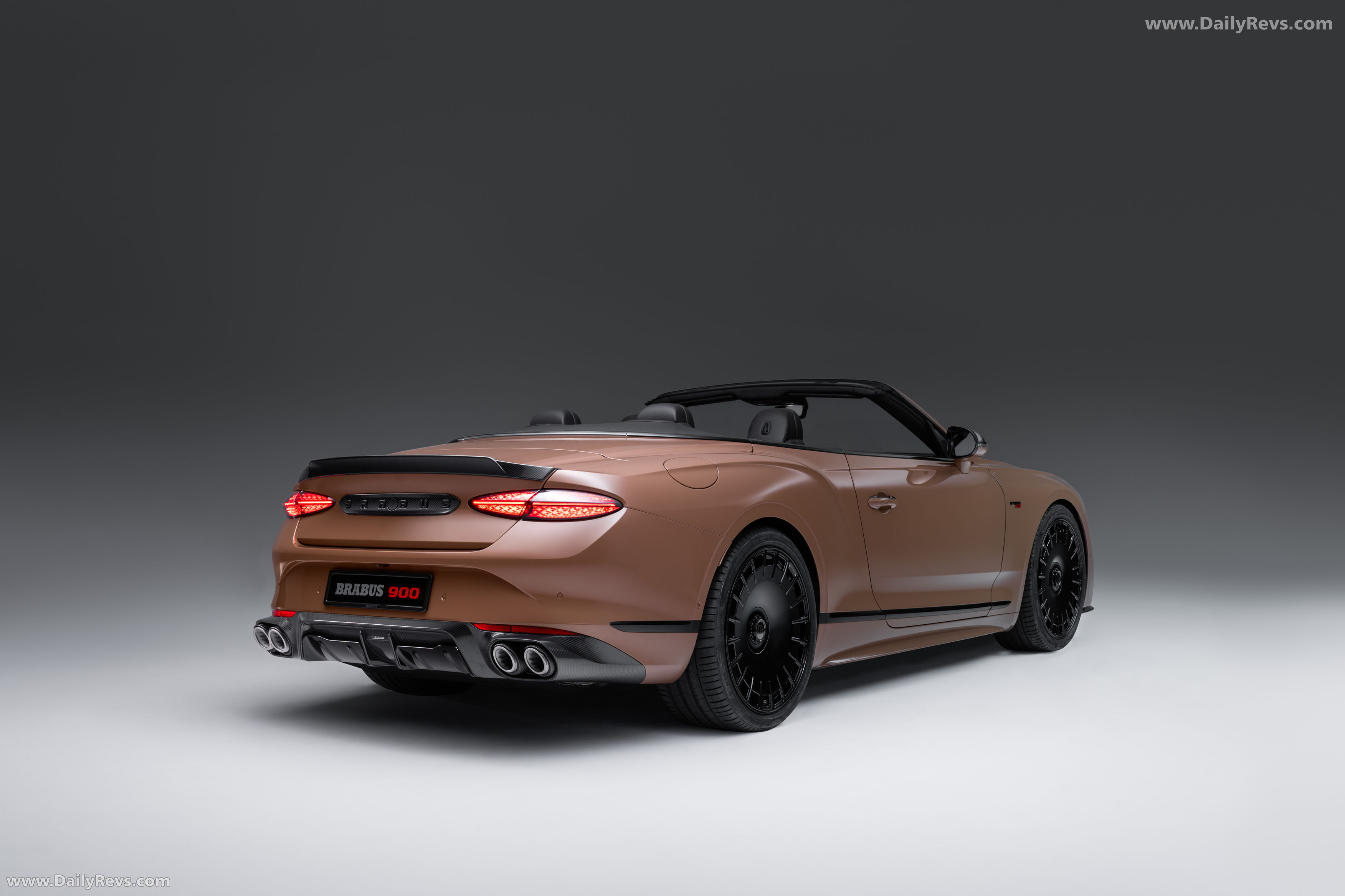 2026 Brabus 900 Continental GTC Speed Rear View
