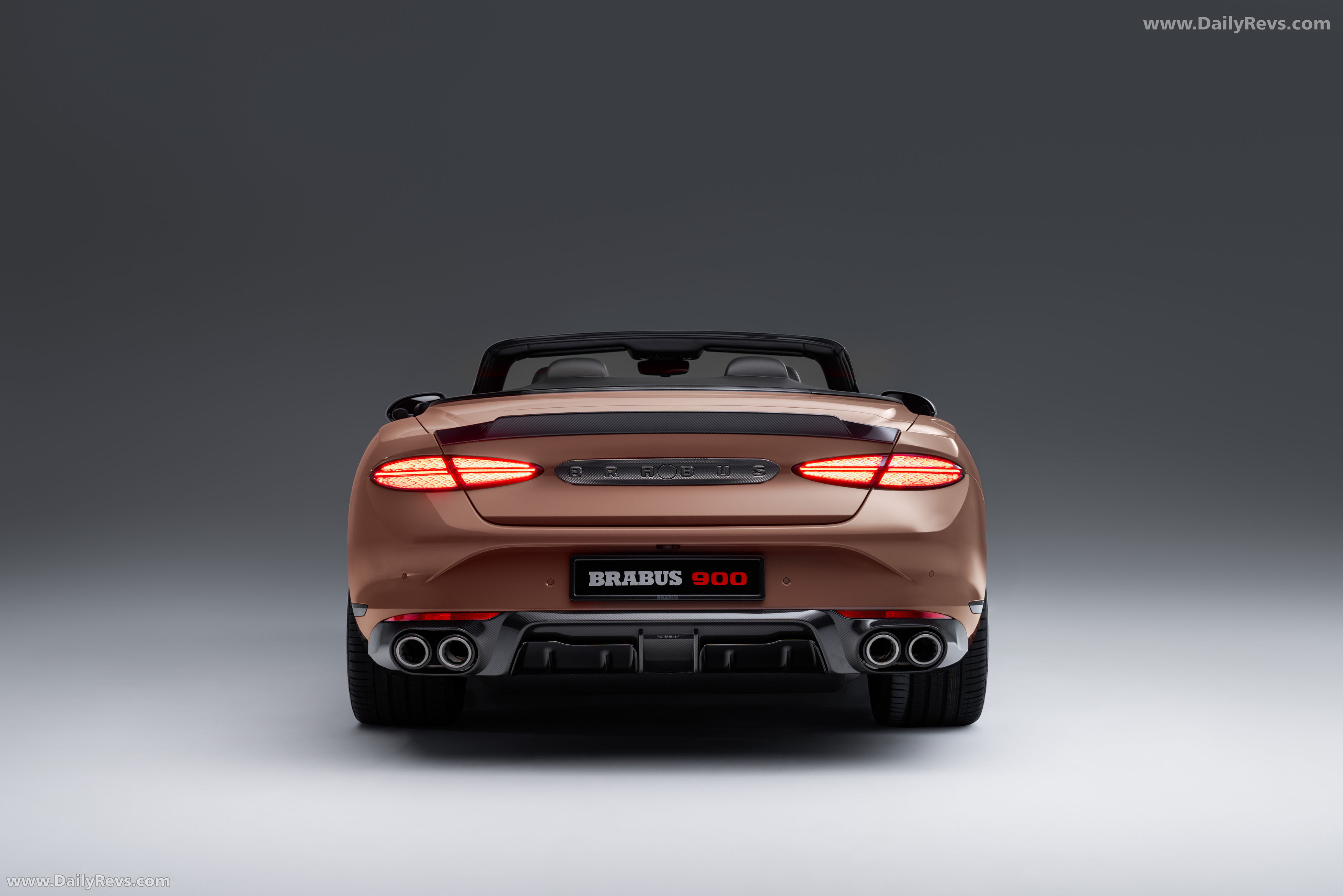 2026 Brabus 900 Continental GTC Speed Rear View