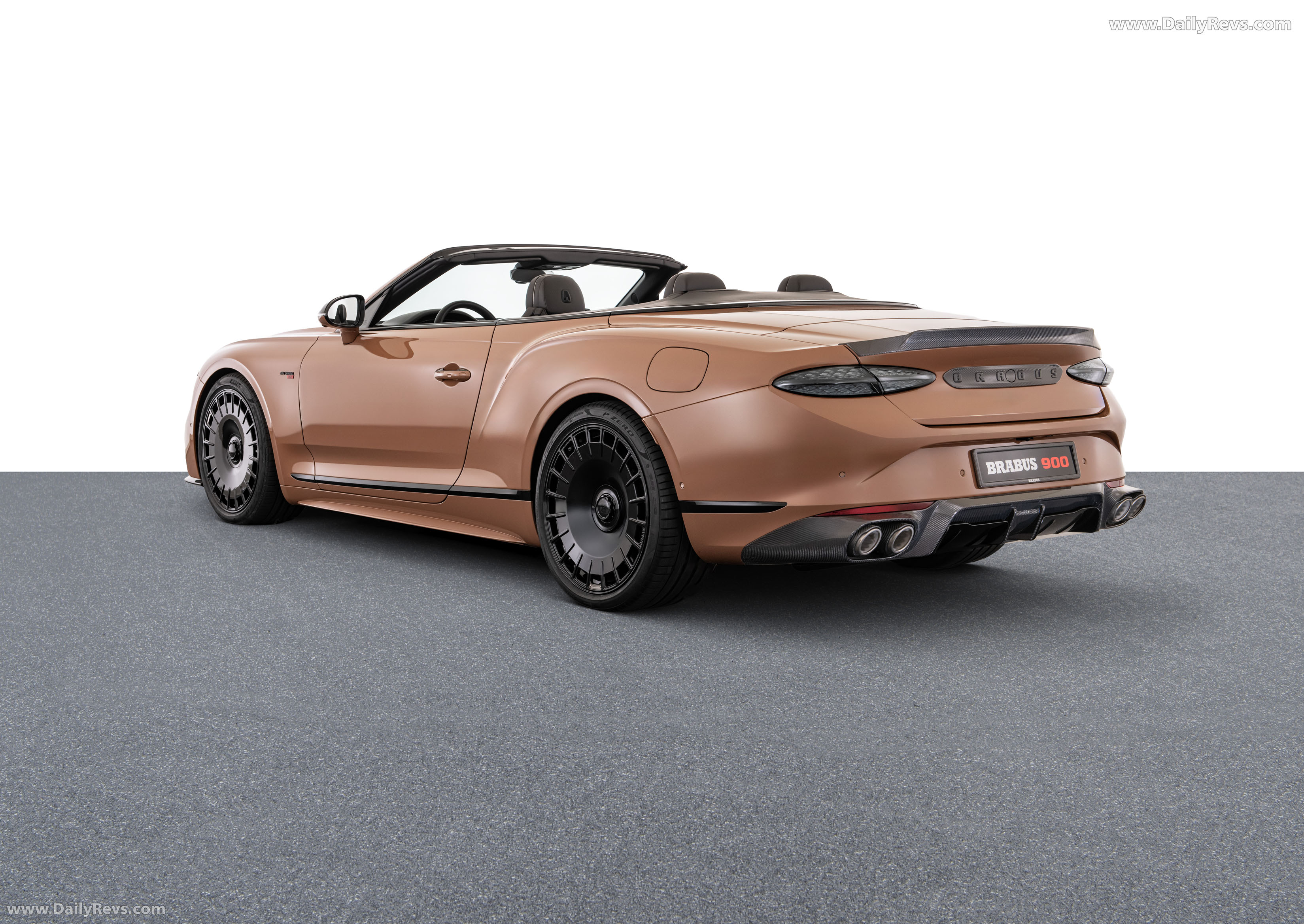2026 Brabus 900 Continental GTC Speed Rear View