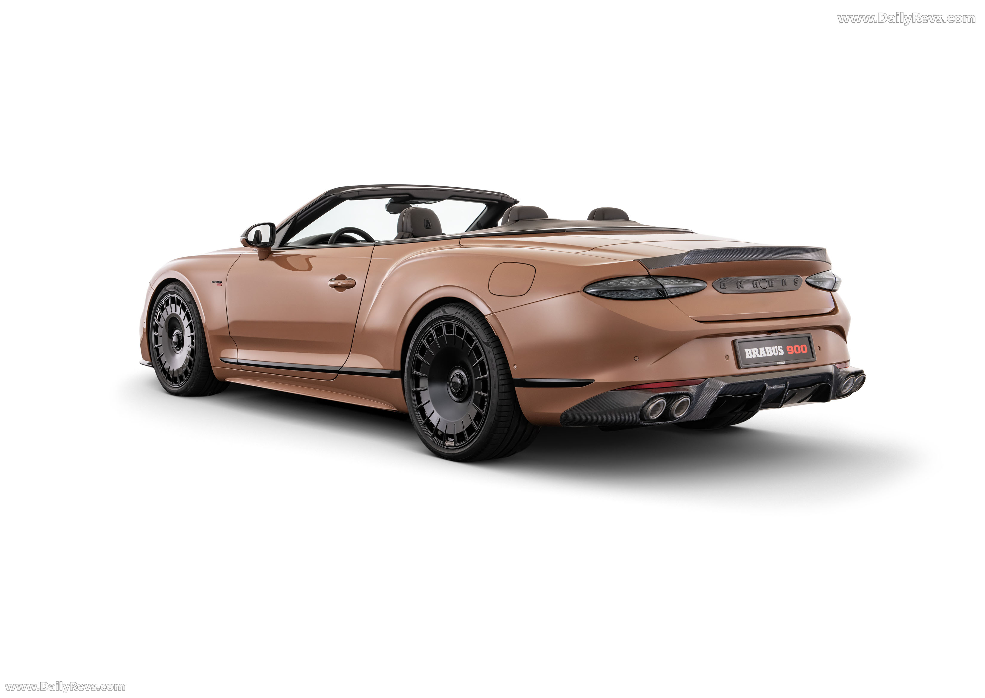 2026 Brabus 900 Continental GTC Speed Rear View