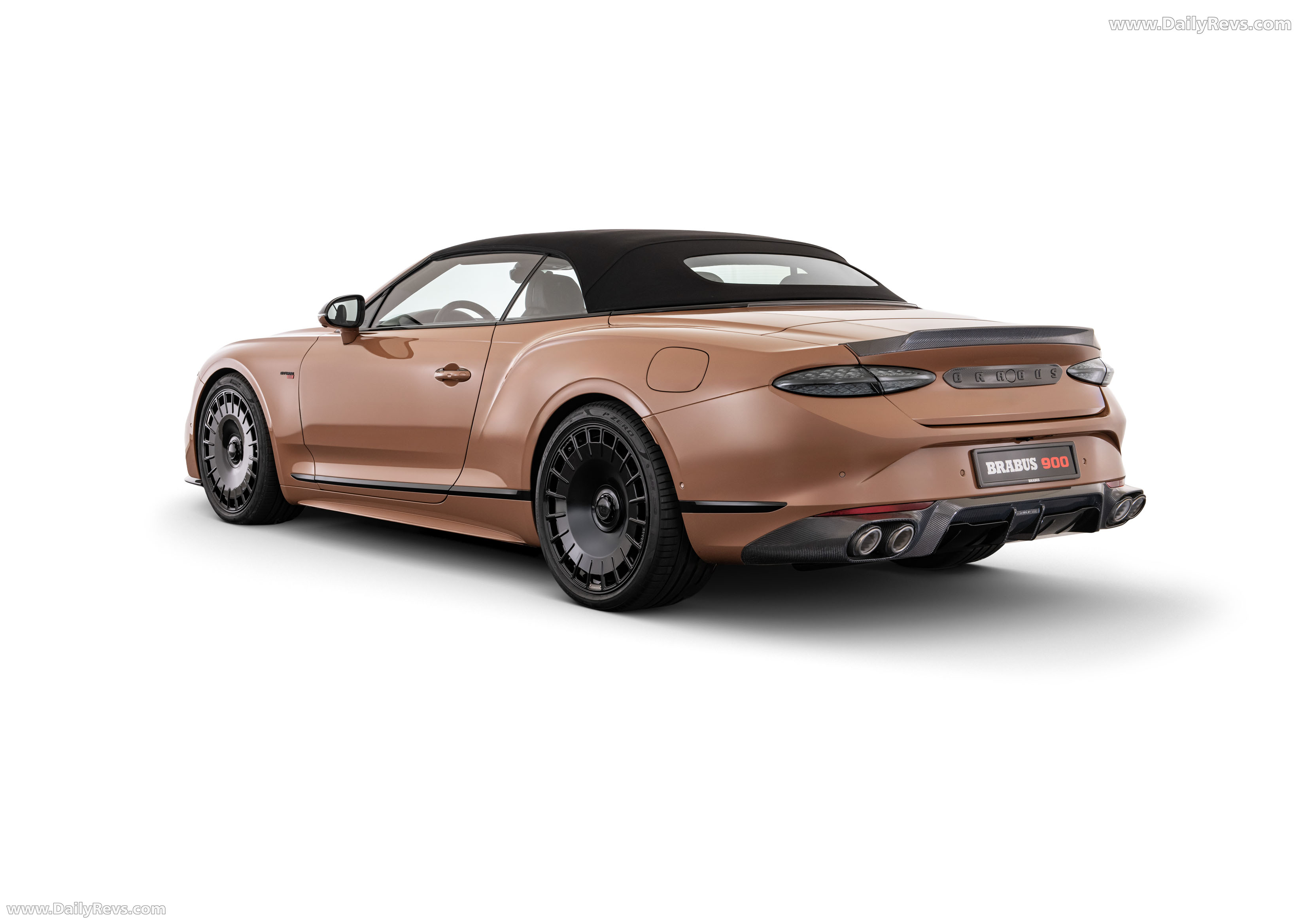 2026 Brabus 900 Continental GTC Speed Rear View