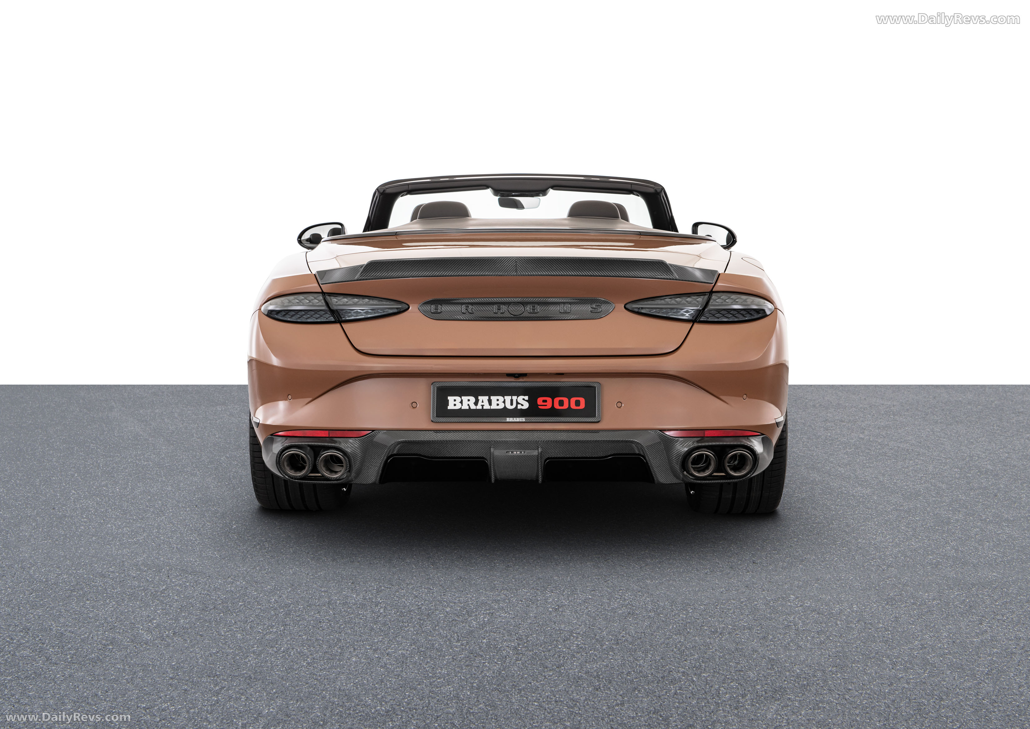 2026 Brabus 900 Continental GTC Speed Rear View