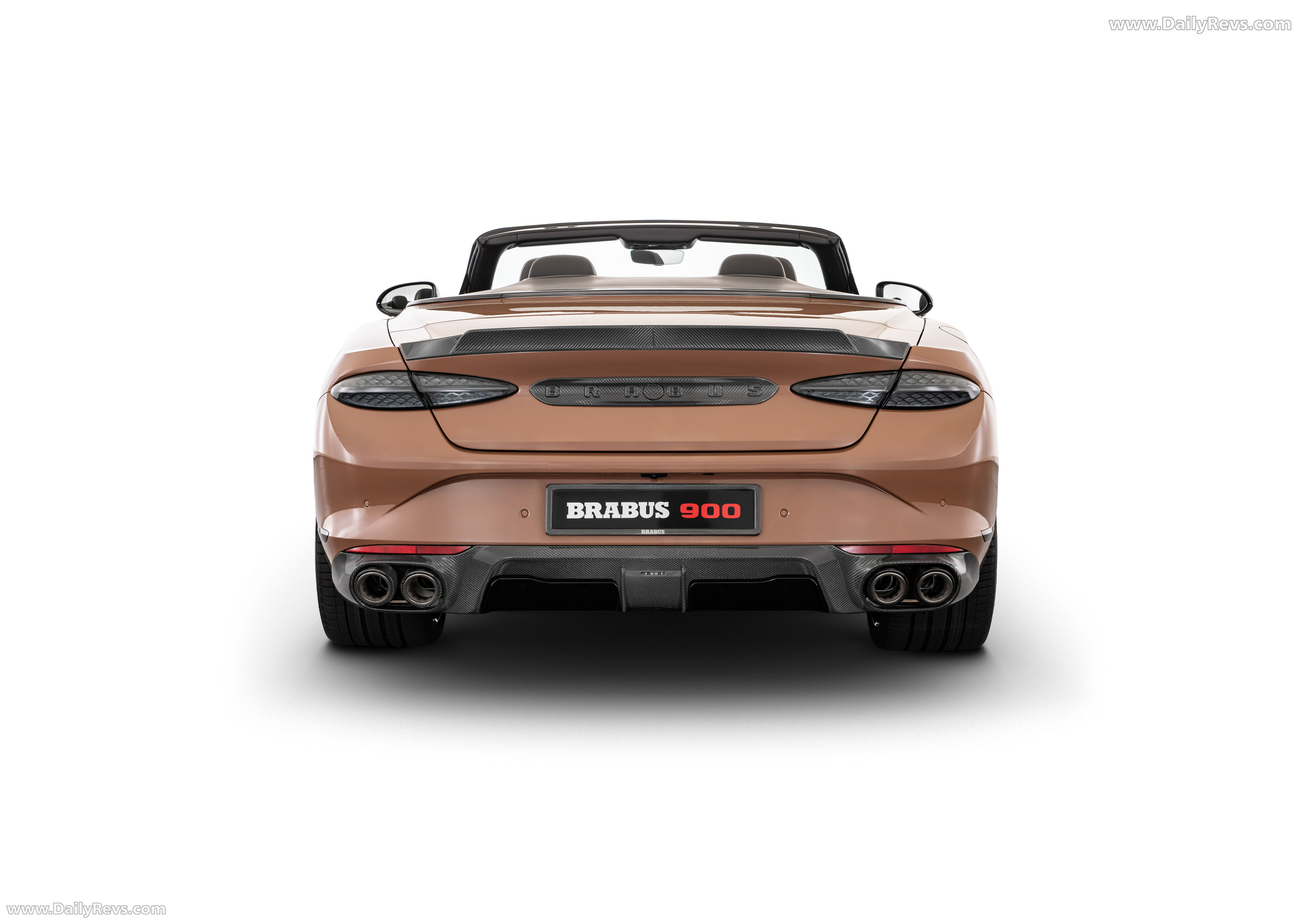 2026 Brabus 900 Continental GTC Speed Rear View