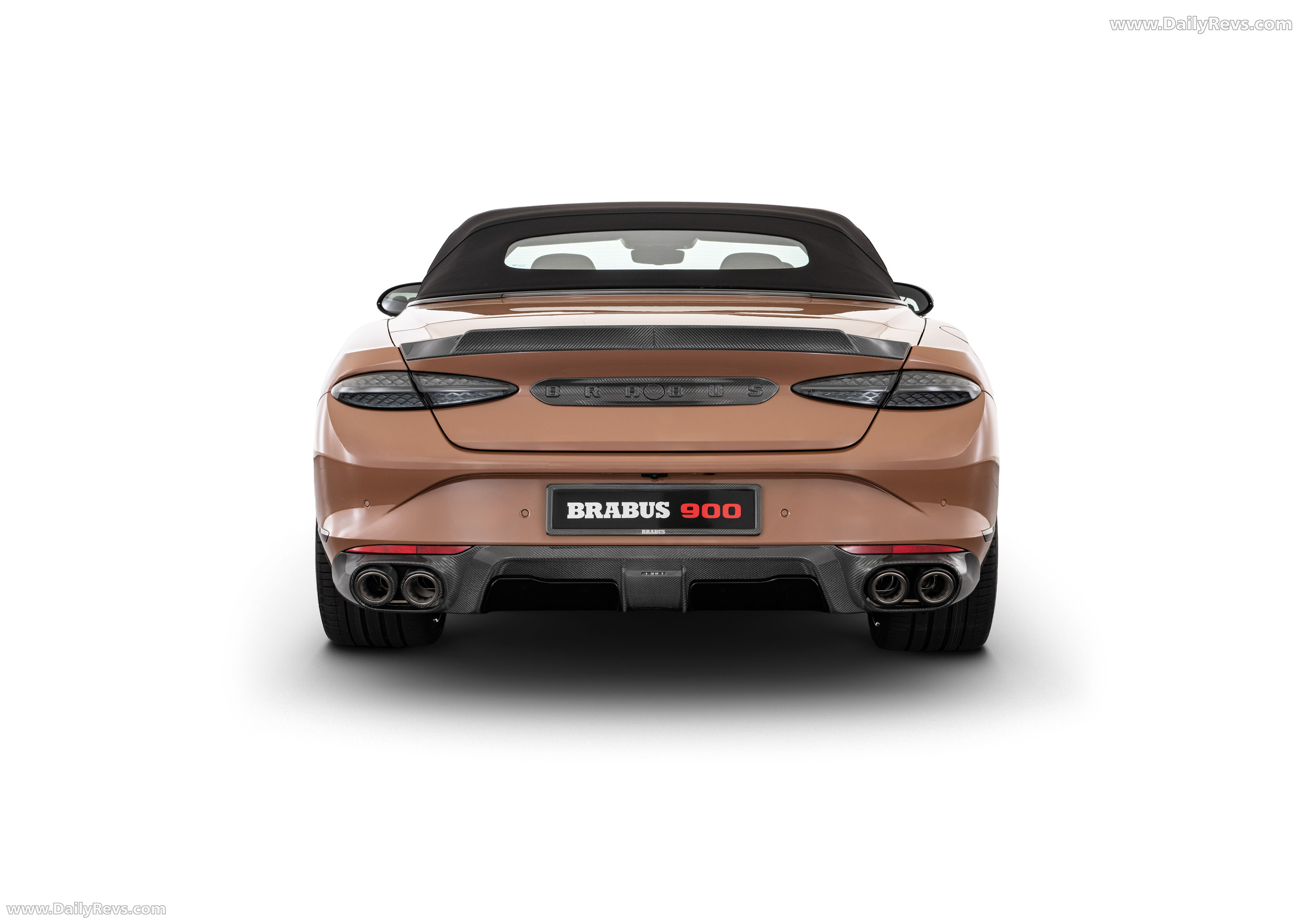 2026 Brabus 900 Continental GTC Speed Rear View