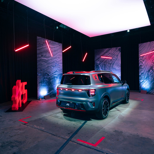2025 Brabus Smart No.5 Europe Version Rear View