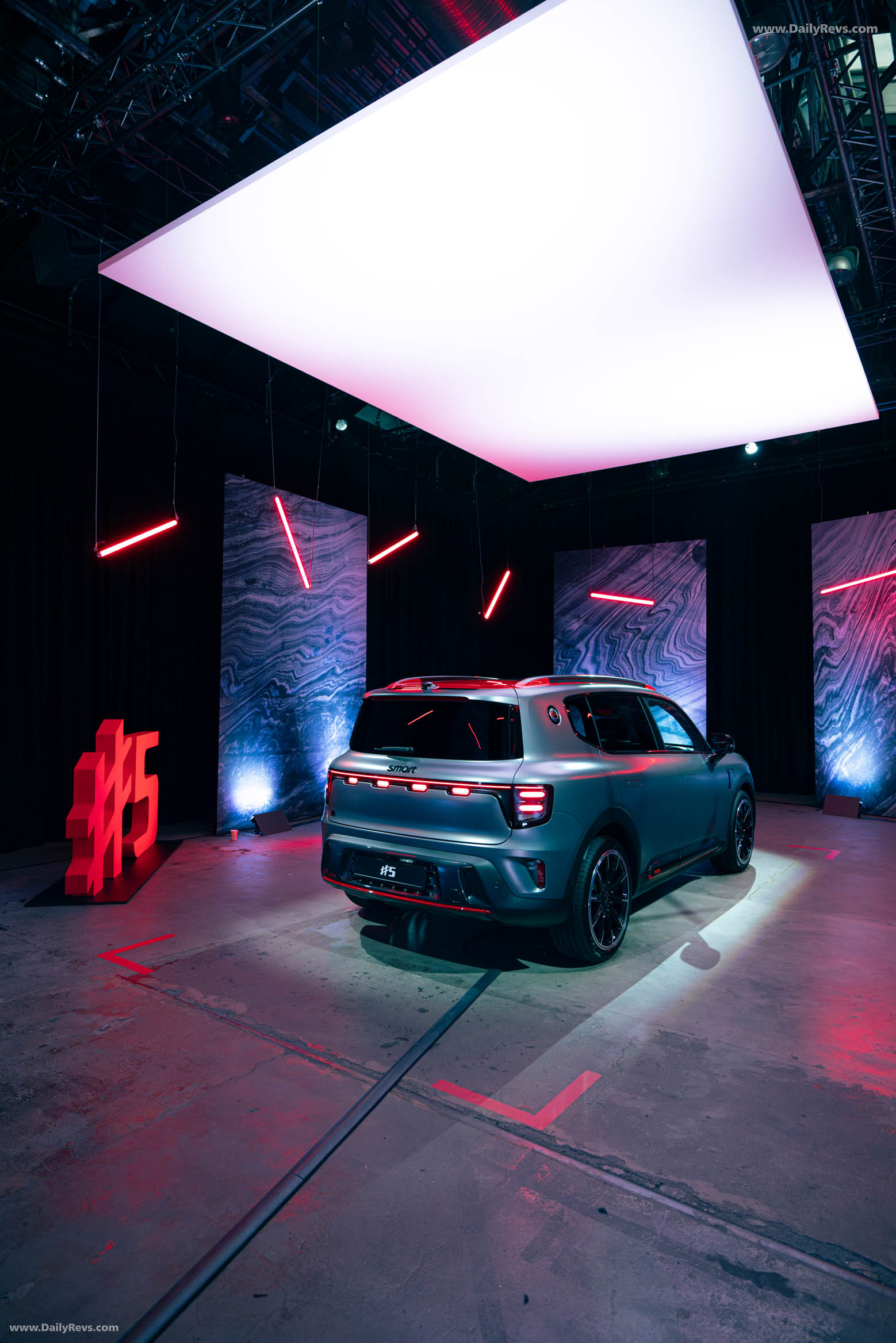 2025 Brabus Smart No.5 Europe Version Rear View