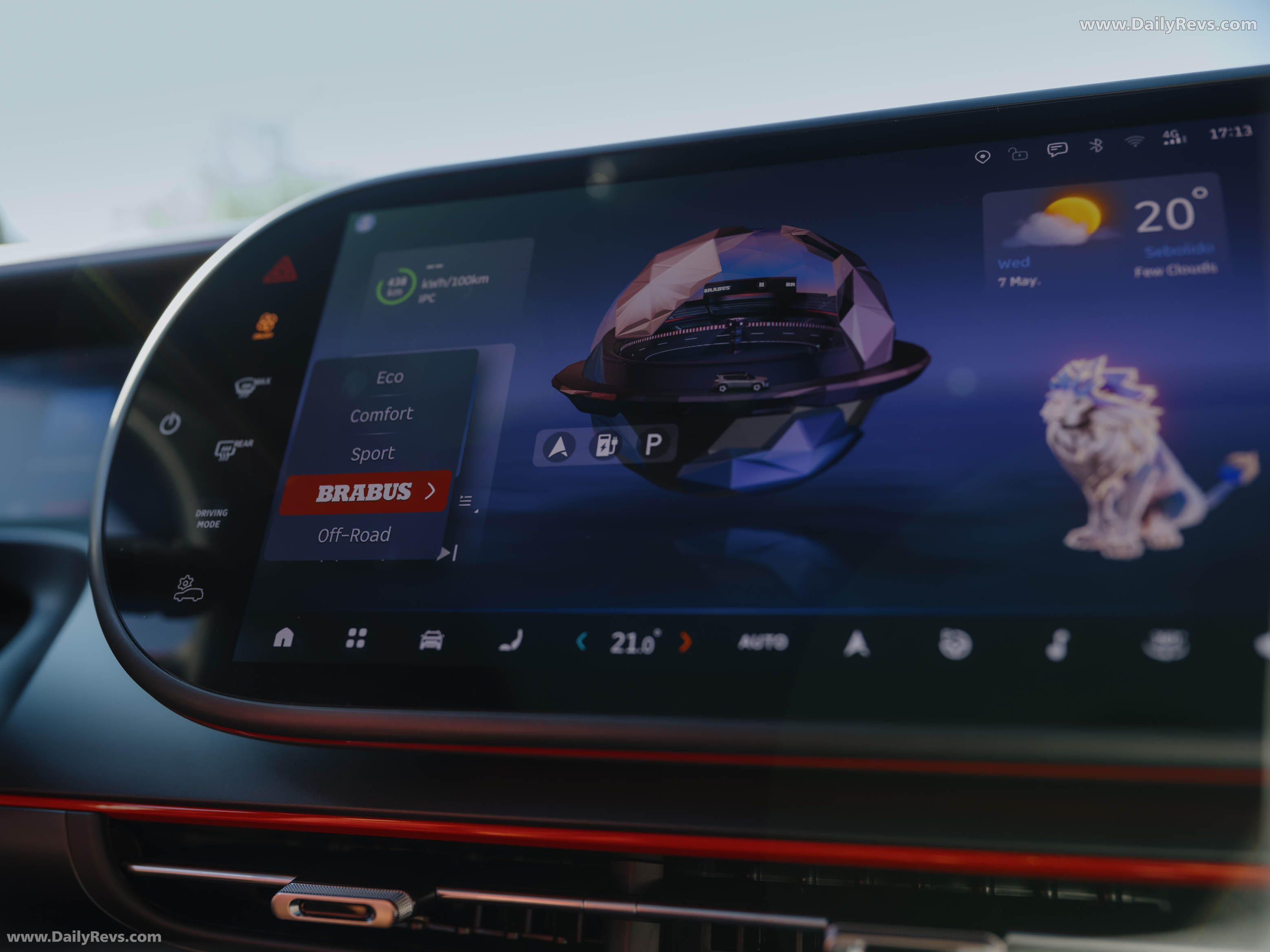 2025 Brabus Smart No.5 Europe Version Interior