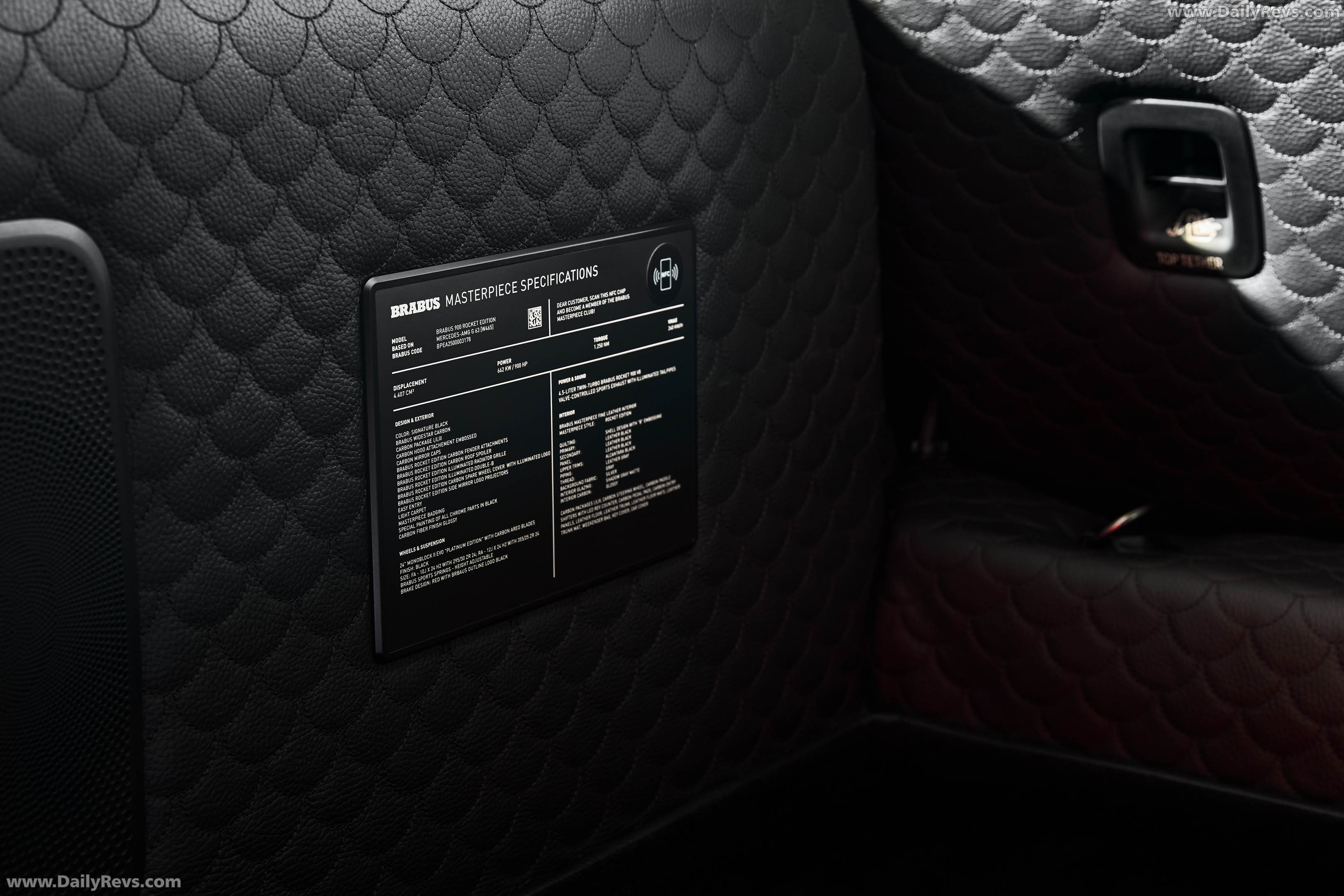 2026 Brabus 900 Rocket Edition Interior
