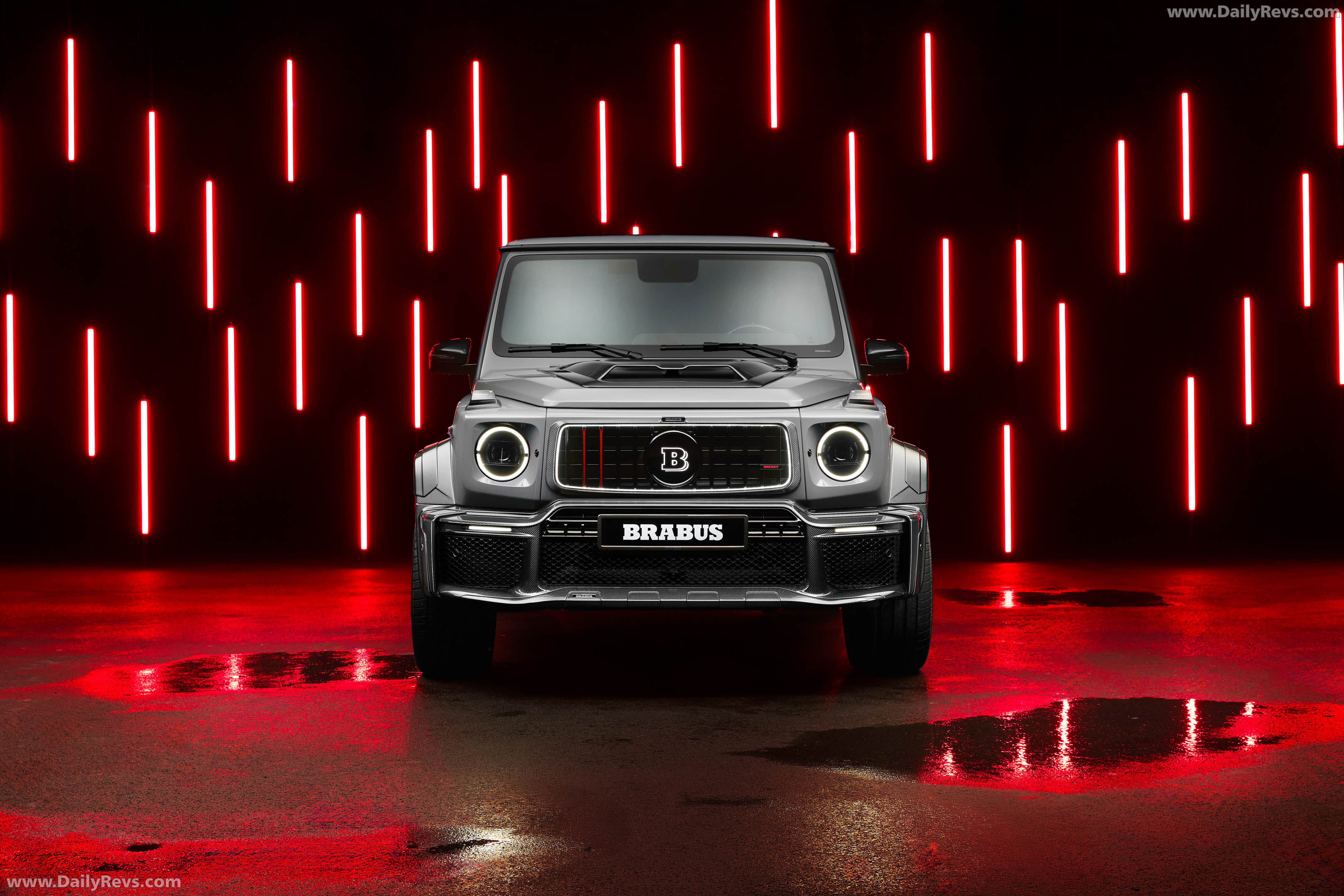 2026 Brabus 900 Rocket Edition Stealth Gray Front View