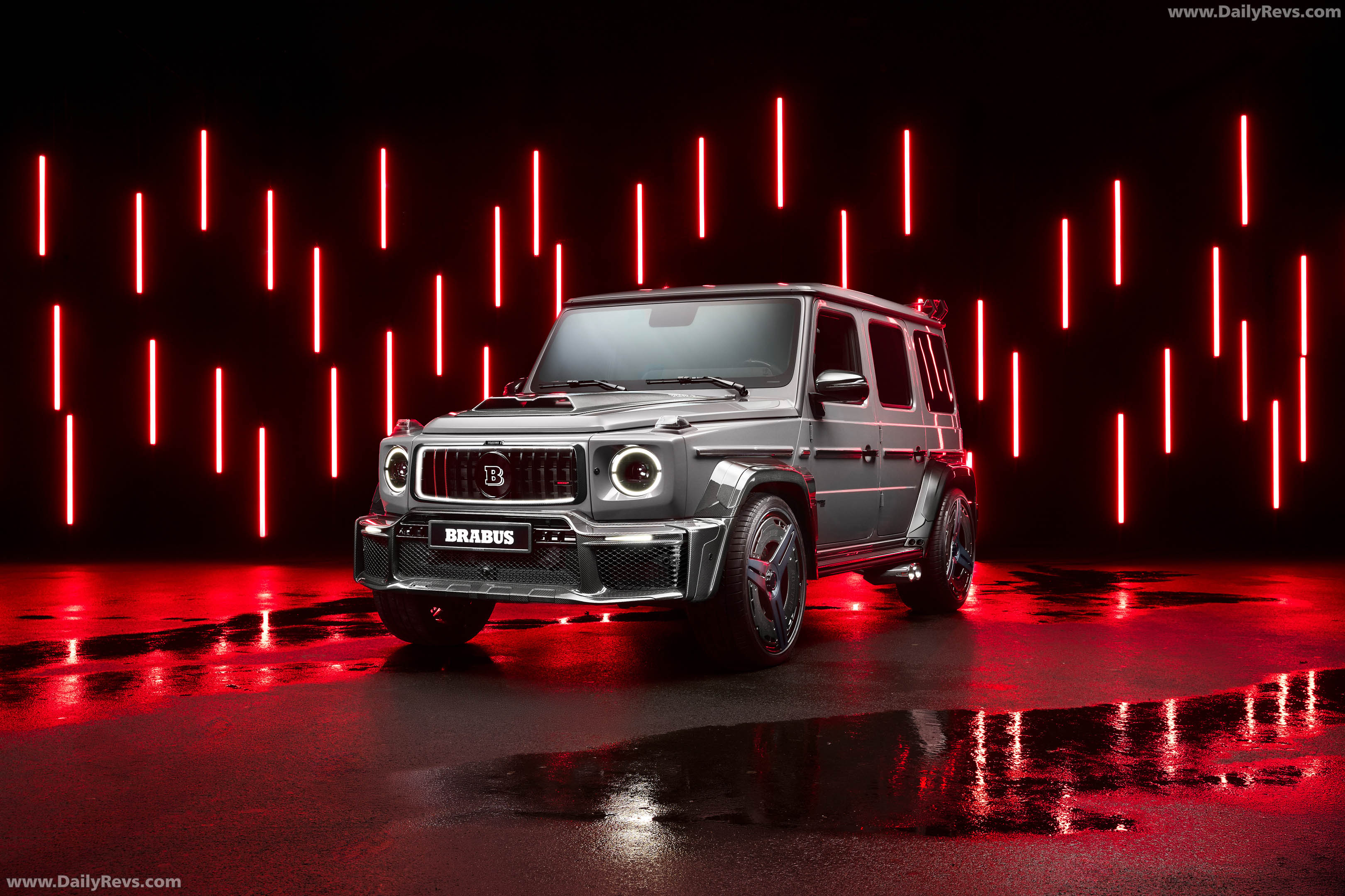 2026 Brabus 900 Rocket Edition Stealth Gray Front View