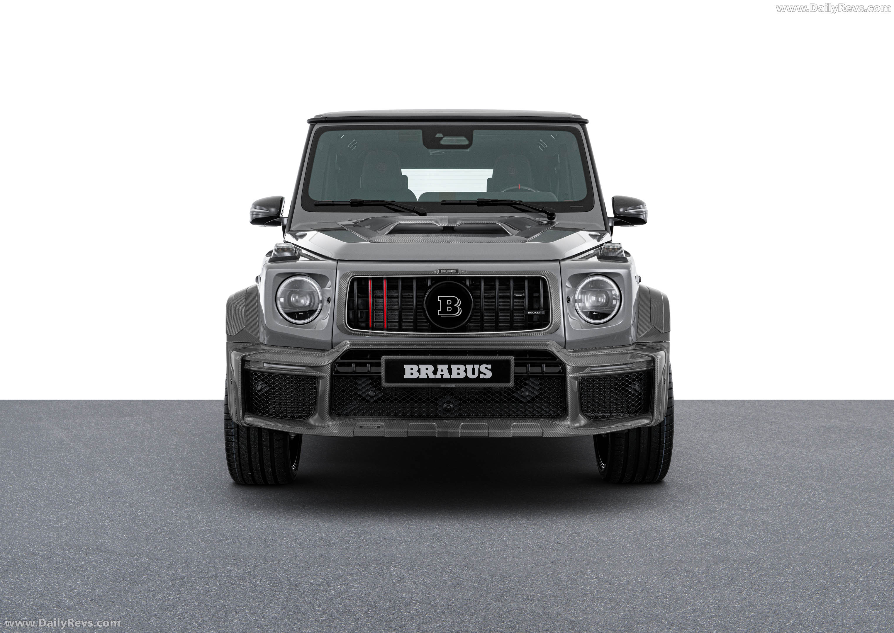 2026 Brabus 900 Rocket Edition Stealth Gray Front View