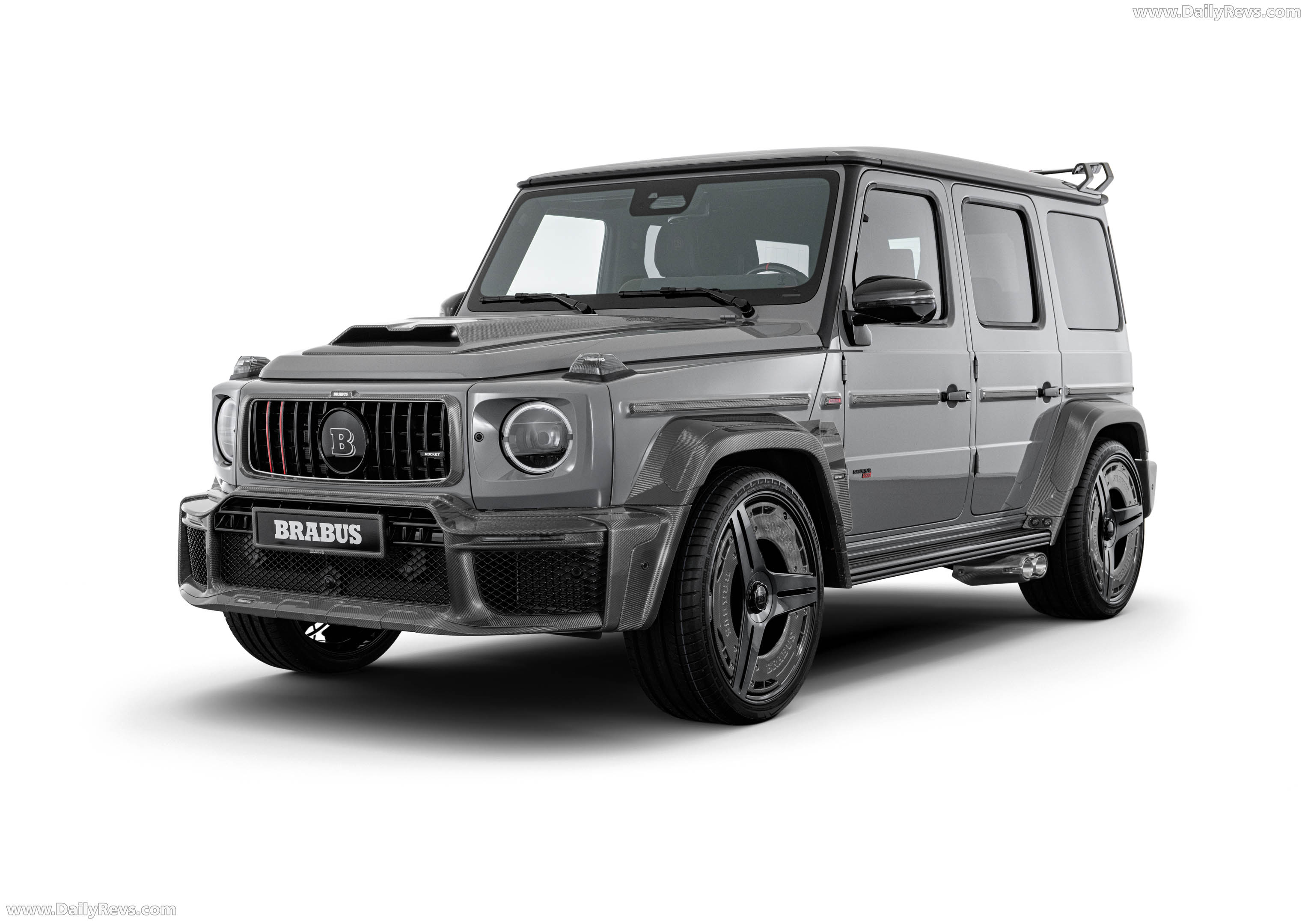 2026 Brabus 900 Rocket Edition Stealth Gray Front View