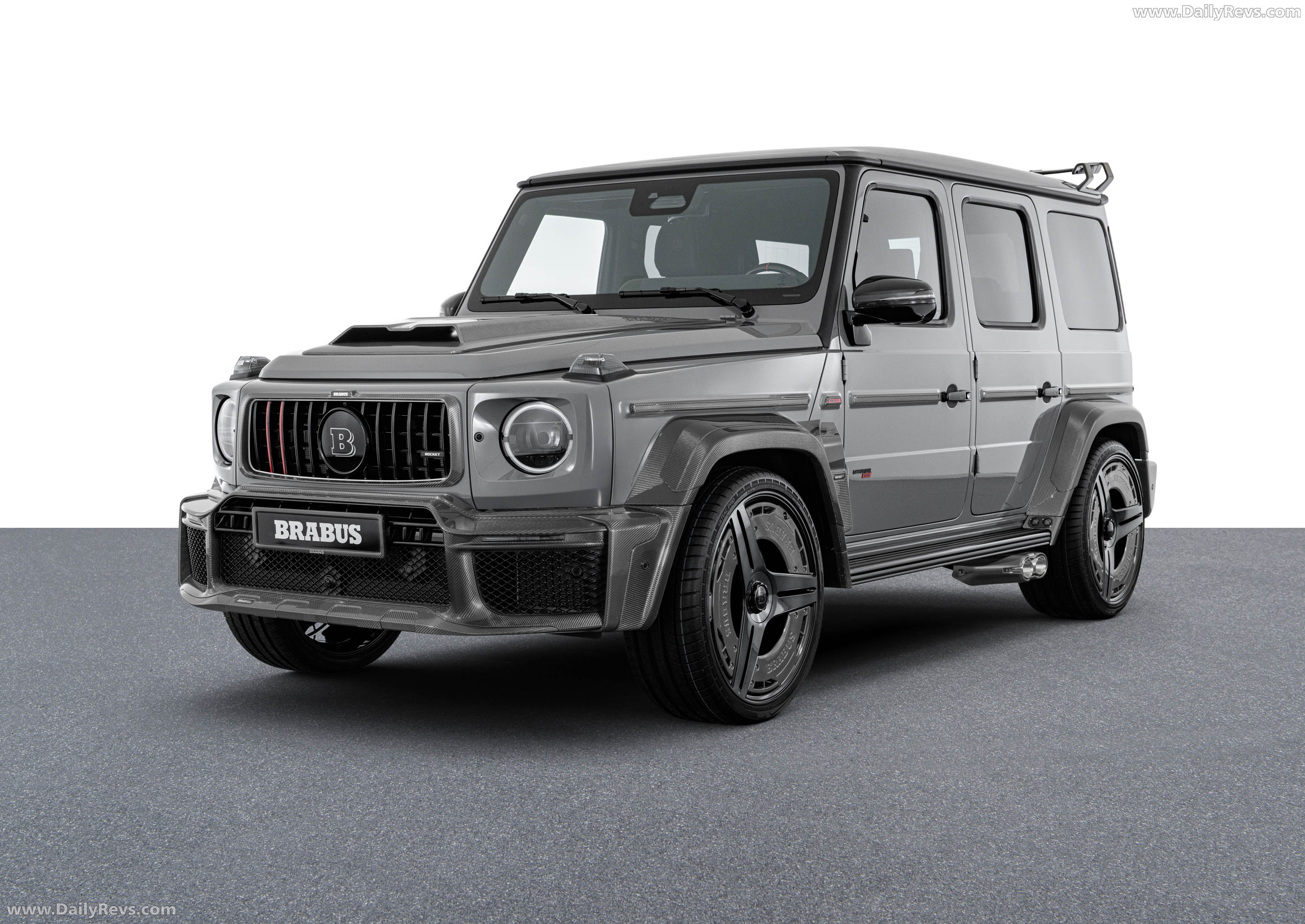 2026 Brabus 900 Rocket Edition Stealth Gray Front View