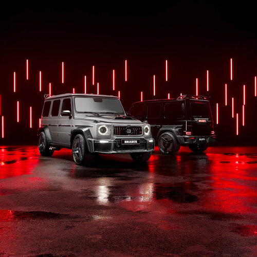 2026 Brabus 900 Rocket Edition Stealth Gray Front View