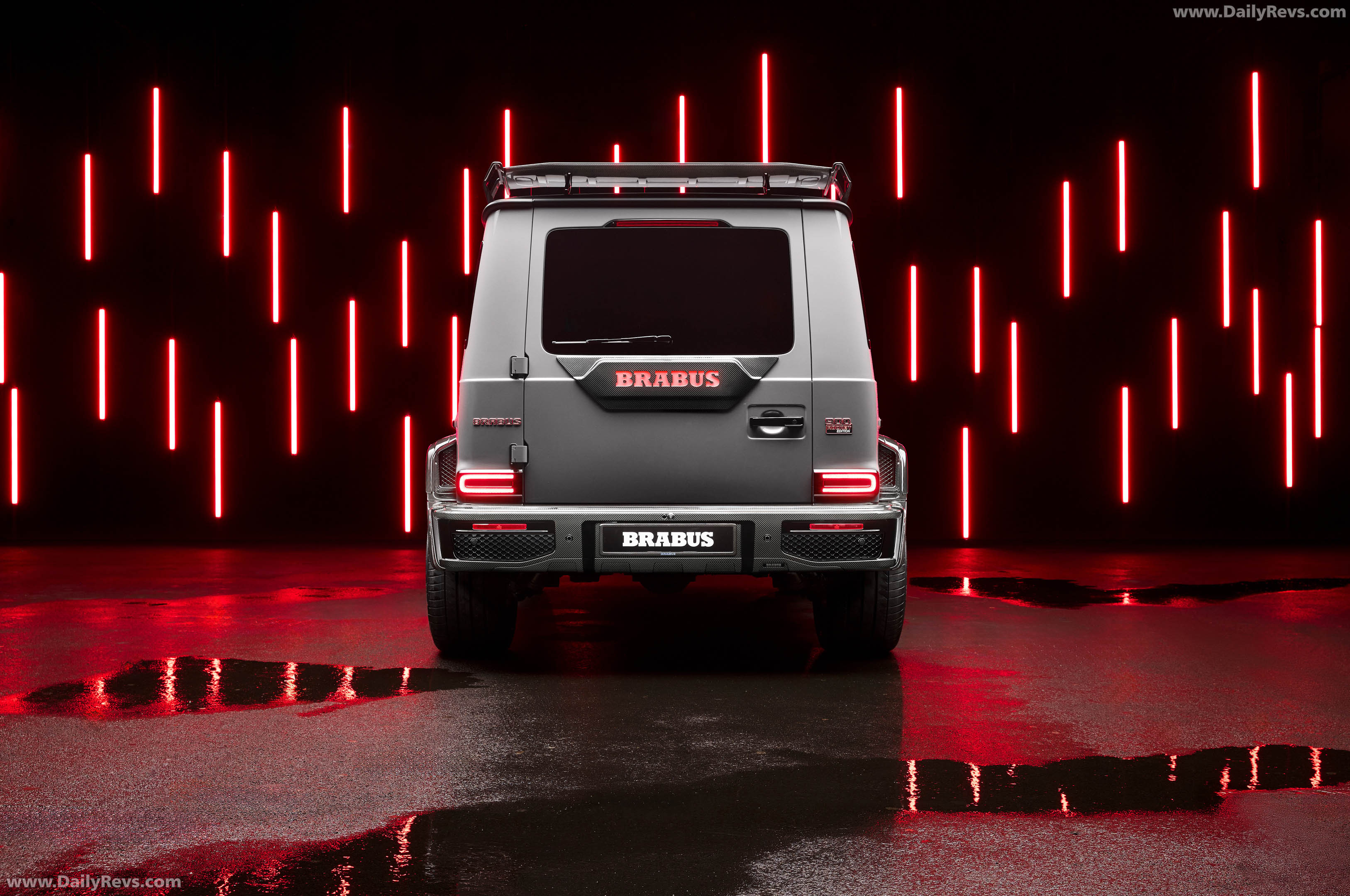 2026 Brabus 900 Rocket Edition Stealth Gray Rear View