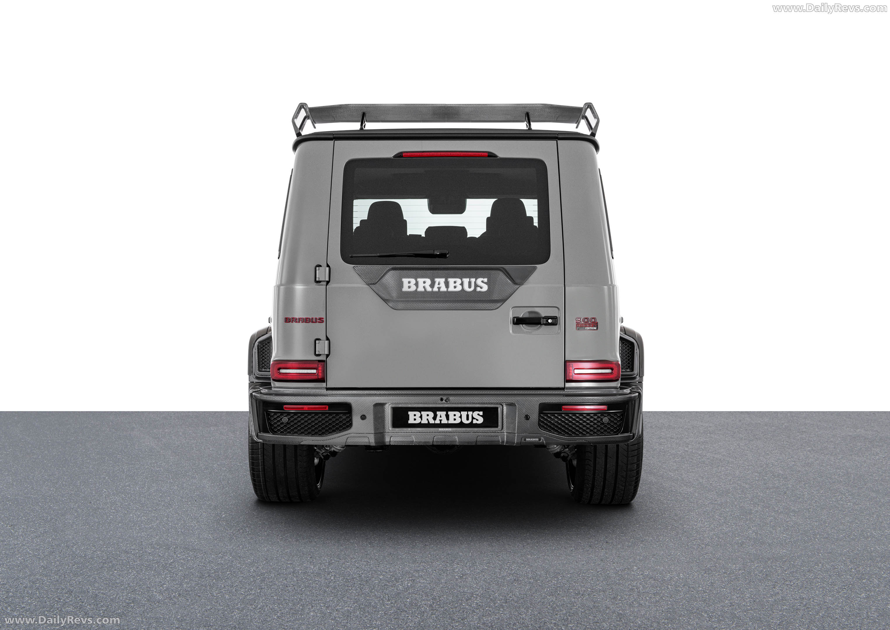2026 Brabus 900 Rocket Edition Stealth Gray Rear View