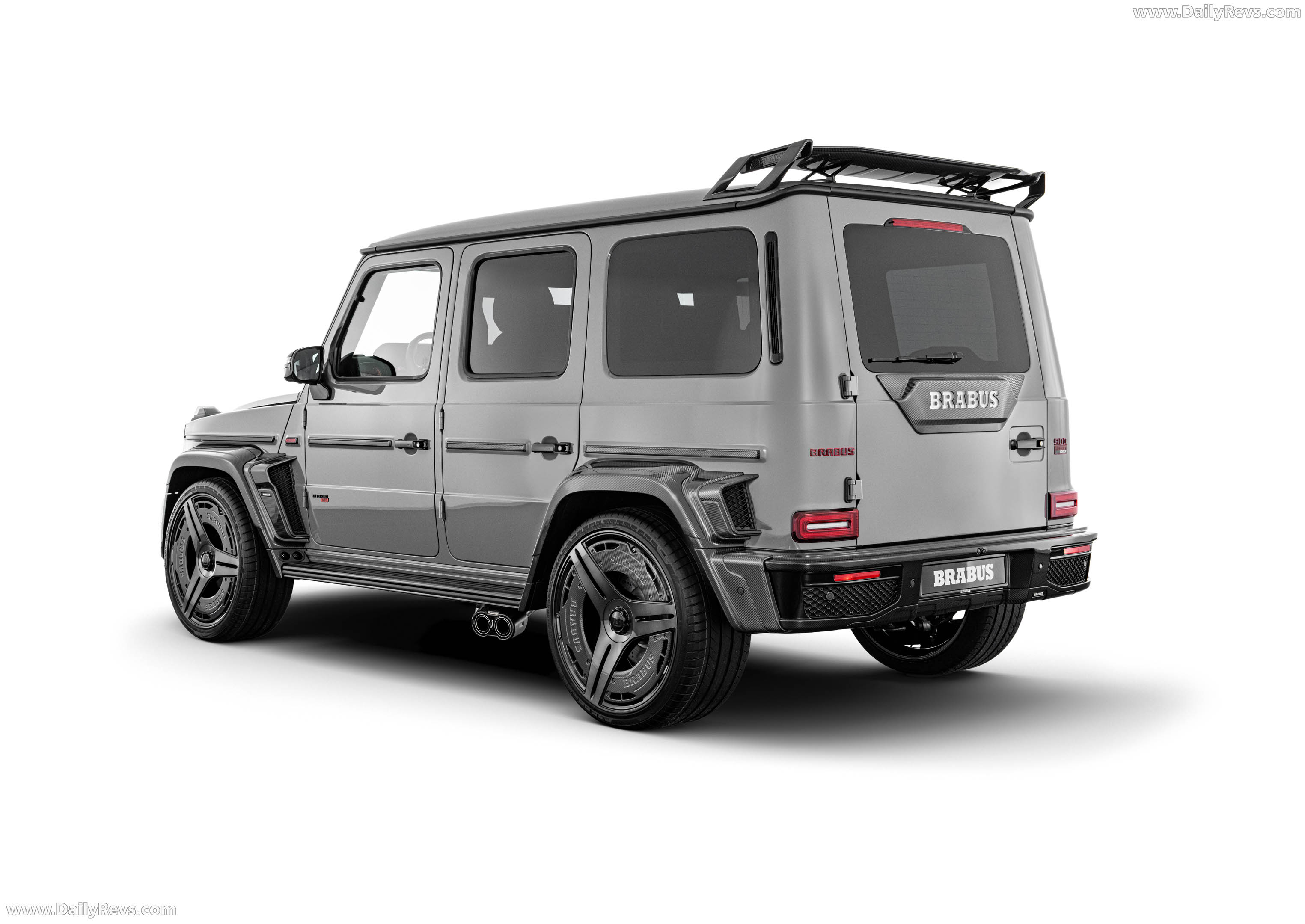 2026 Brabus 900 Rocket Edition Stealth Gray Rear View