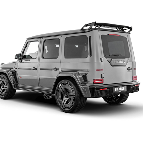 2026 Brabus 900 Rocket Edition Stealth Gray Rear View