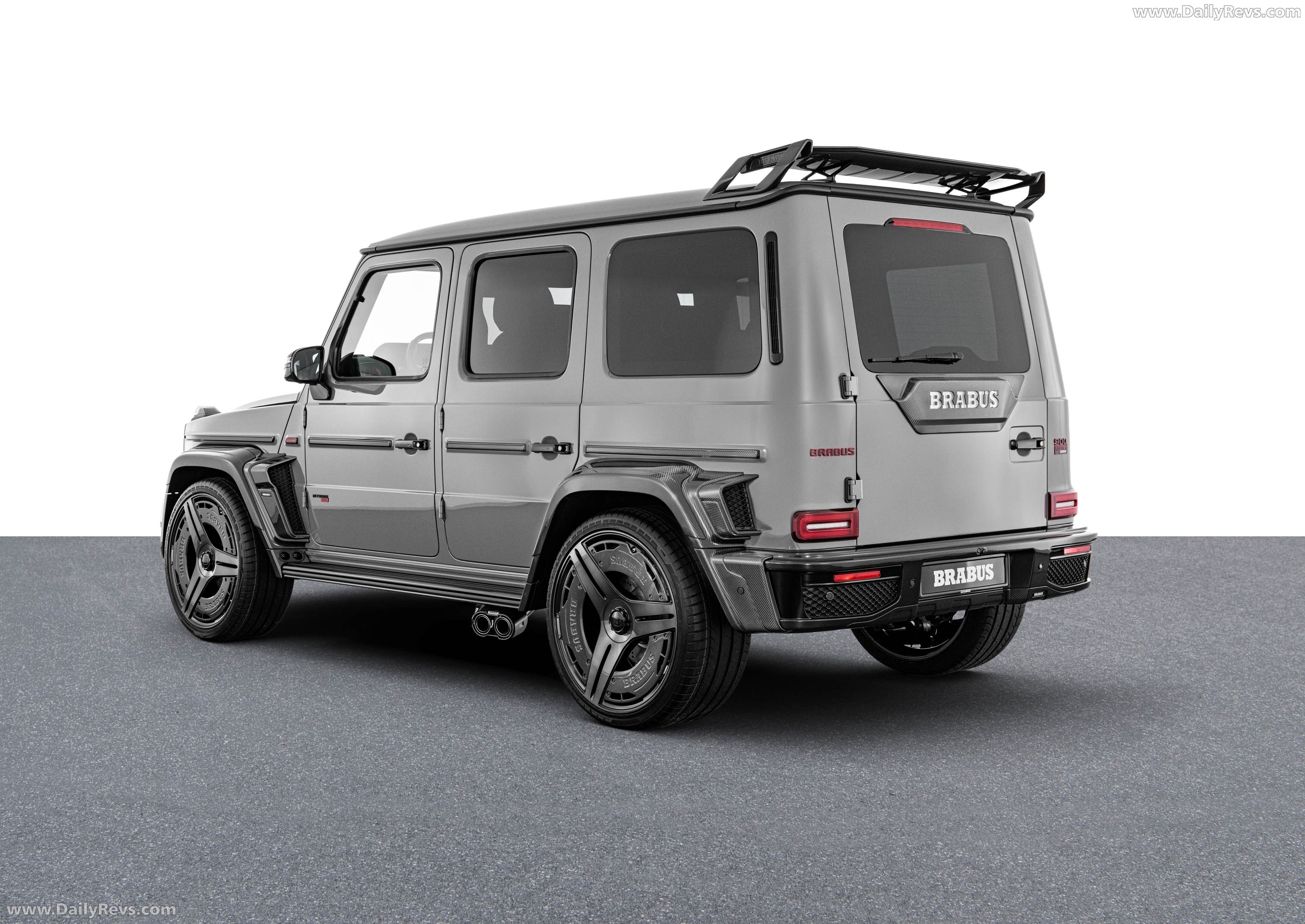 2026 Brabus 900 Rocket Edition Stealth Gray Rear View