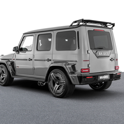 2026 Brabus 900 Rocket Edition Stealth Gray Rear View