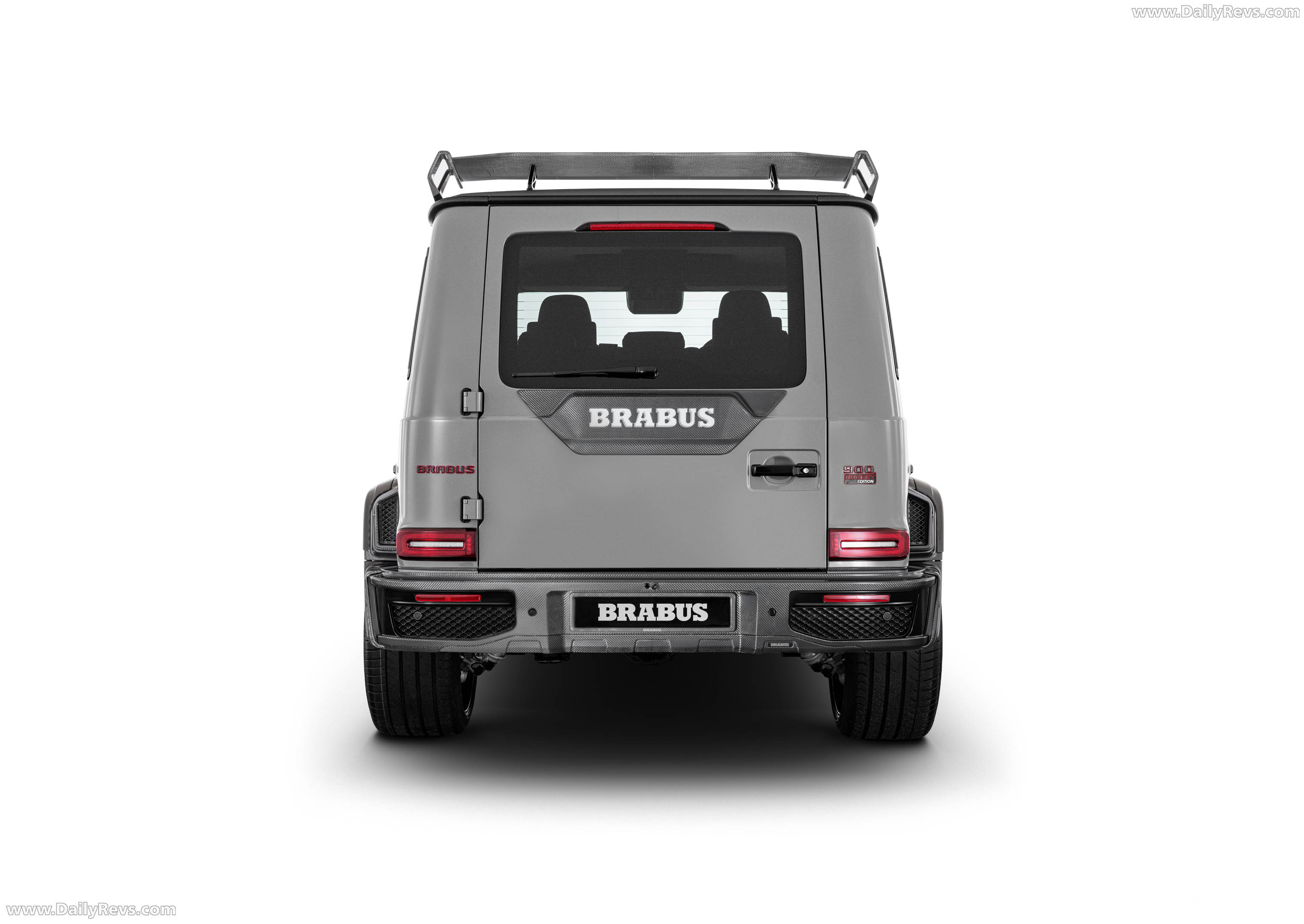 2026 Brabus 900 Rocket Edition Stealth Gray Rear View